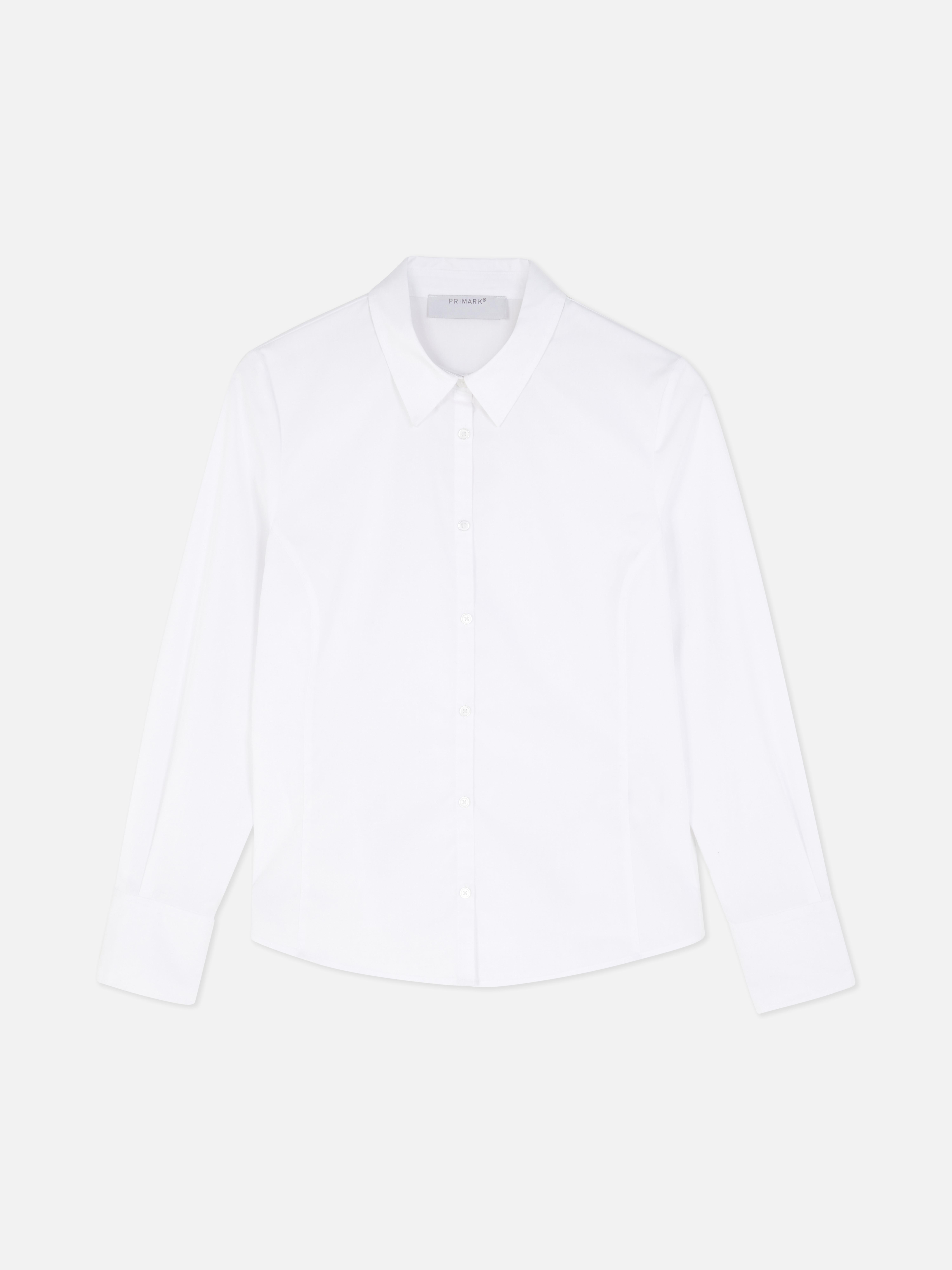 Cotton Blend Workwear Shirt
