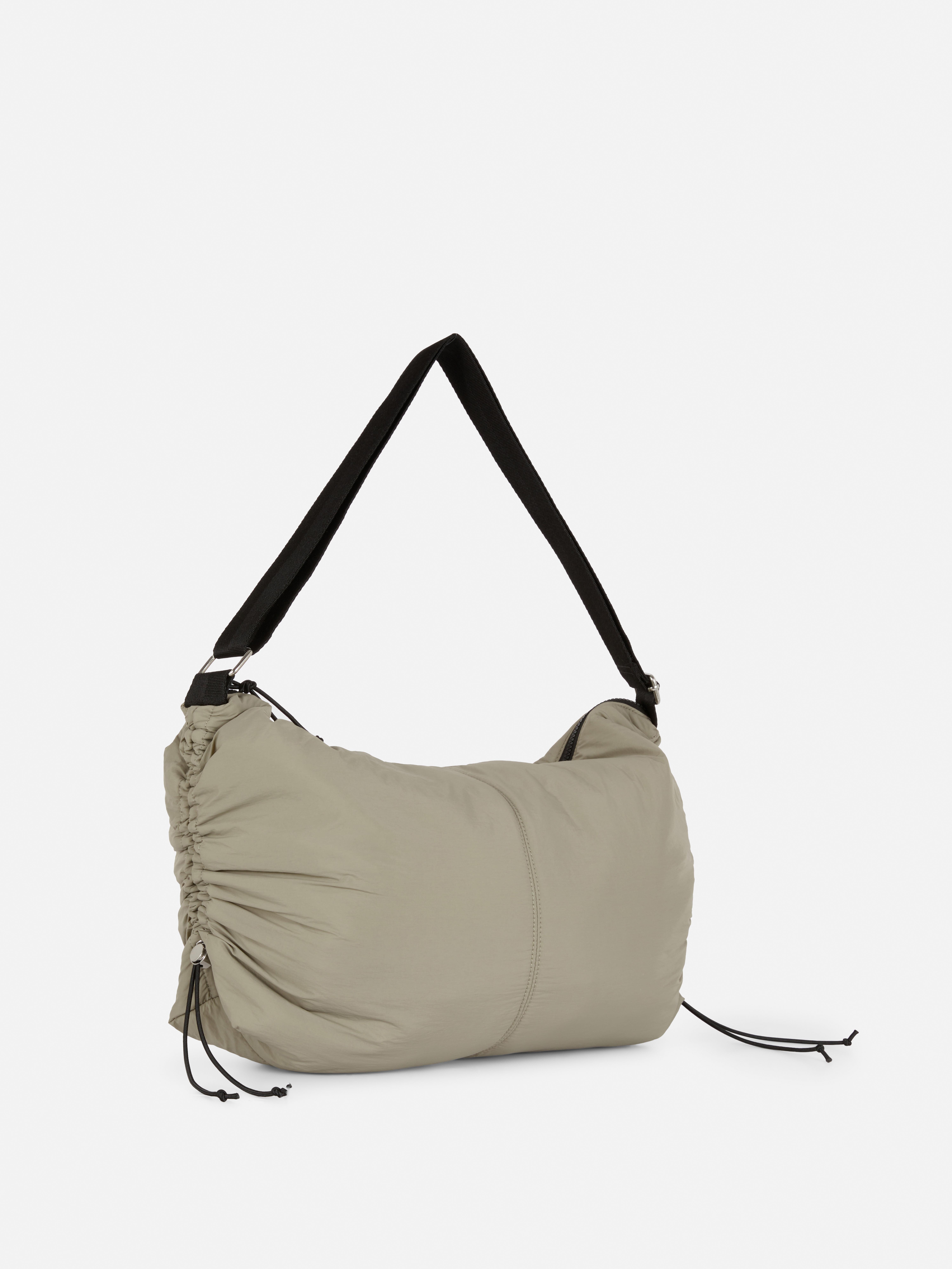 Drawstring Detail Sling Bag