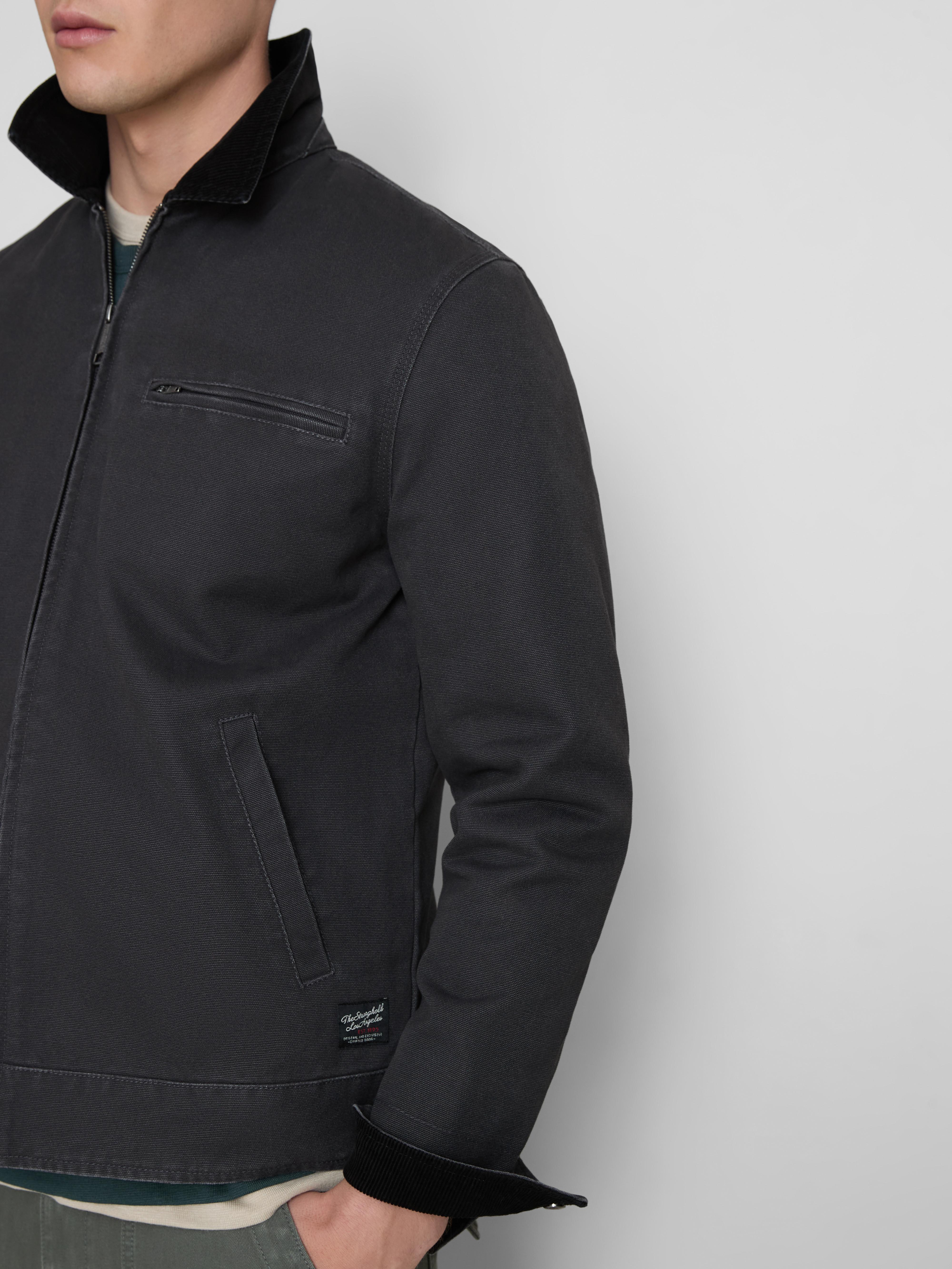 The Stronghold Zip-Up Canvas Jacket
