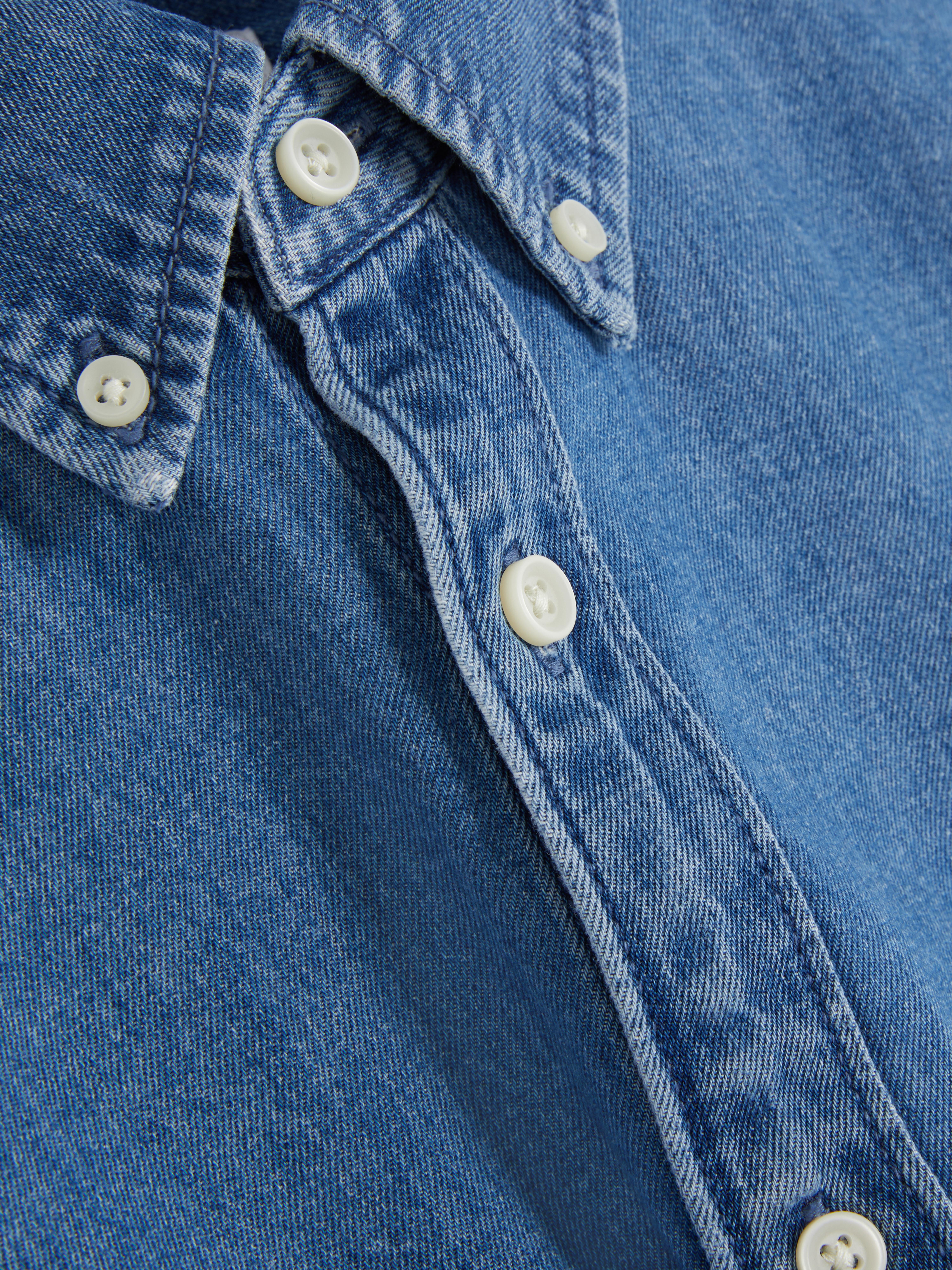 Long Sleeve Denim Shirt