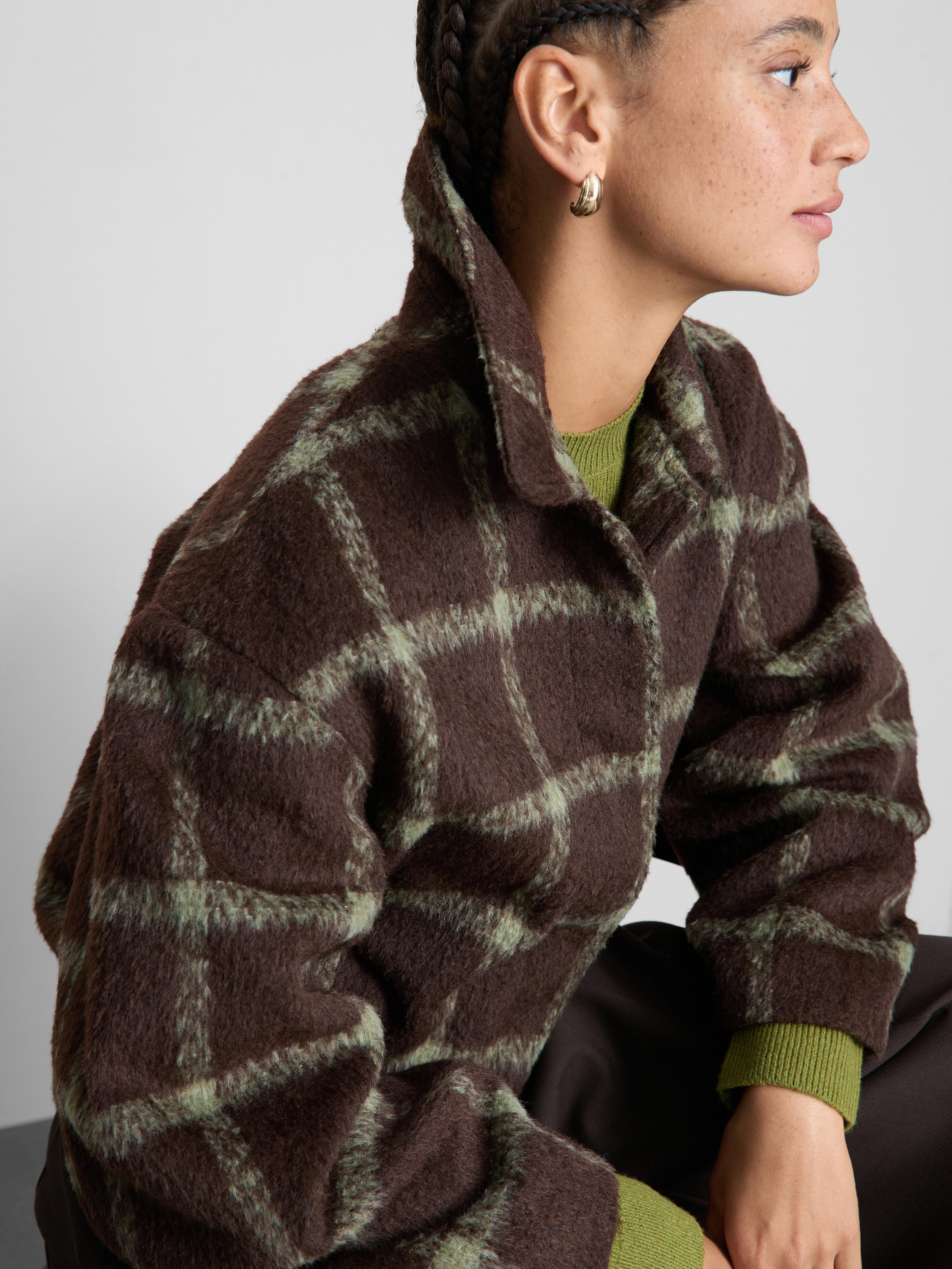 Paula Echevarría Check Jacket