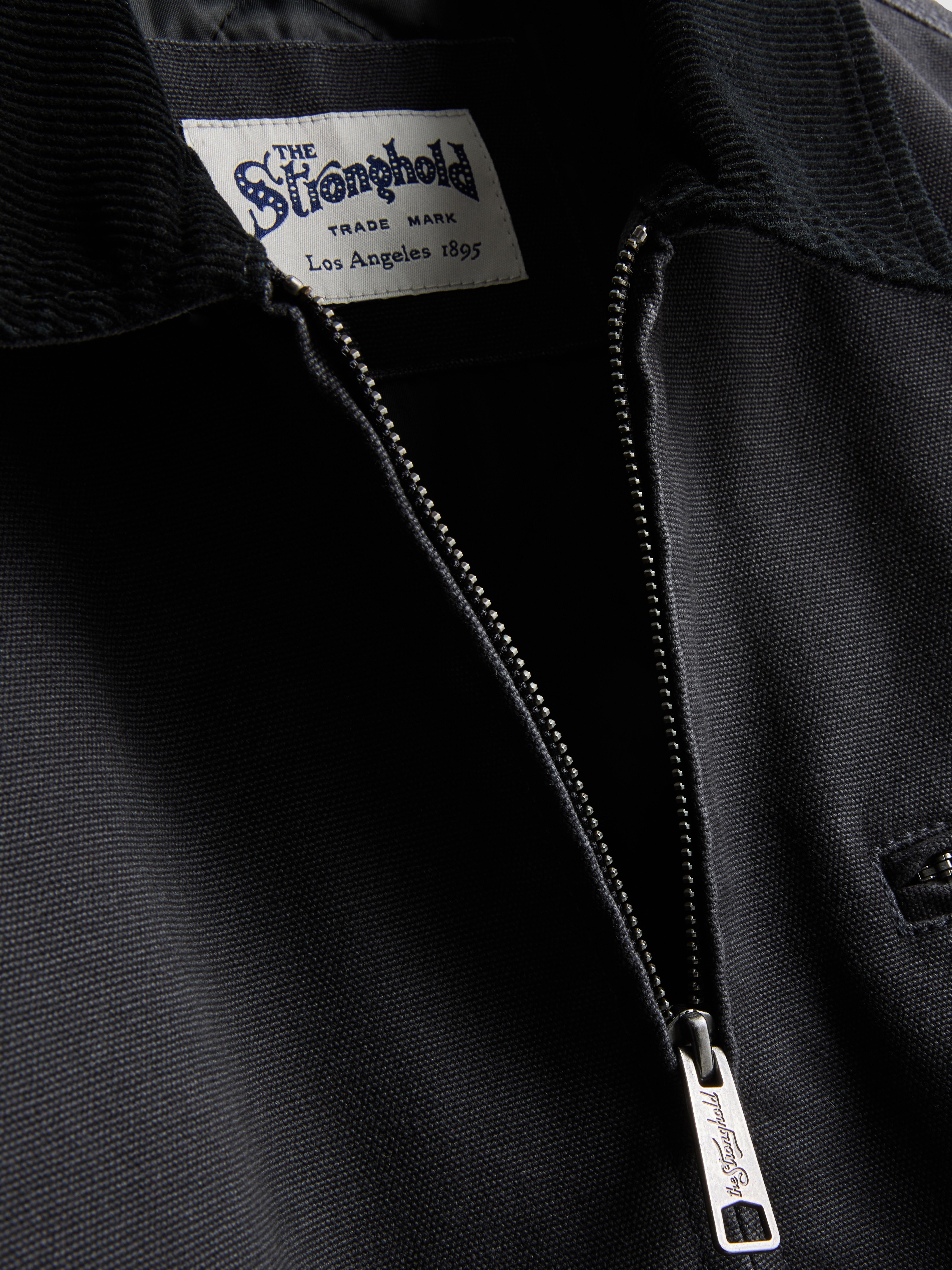 The Stronghold Zip-Up Canvas Jacket