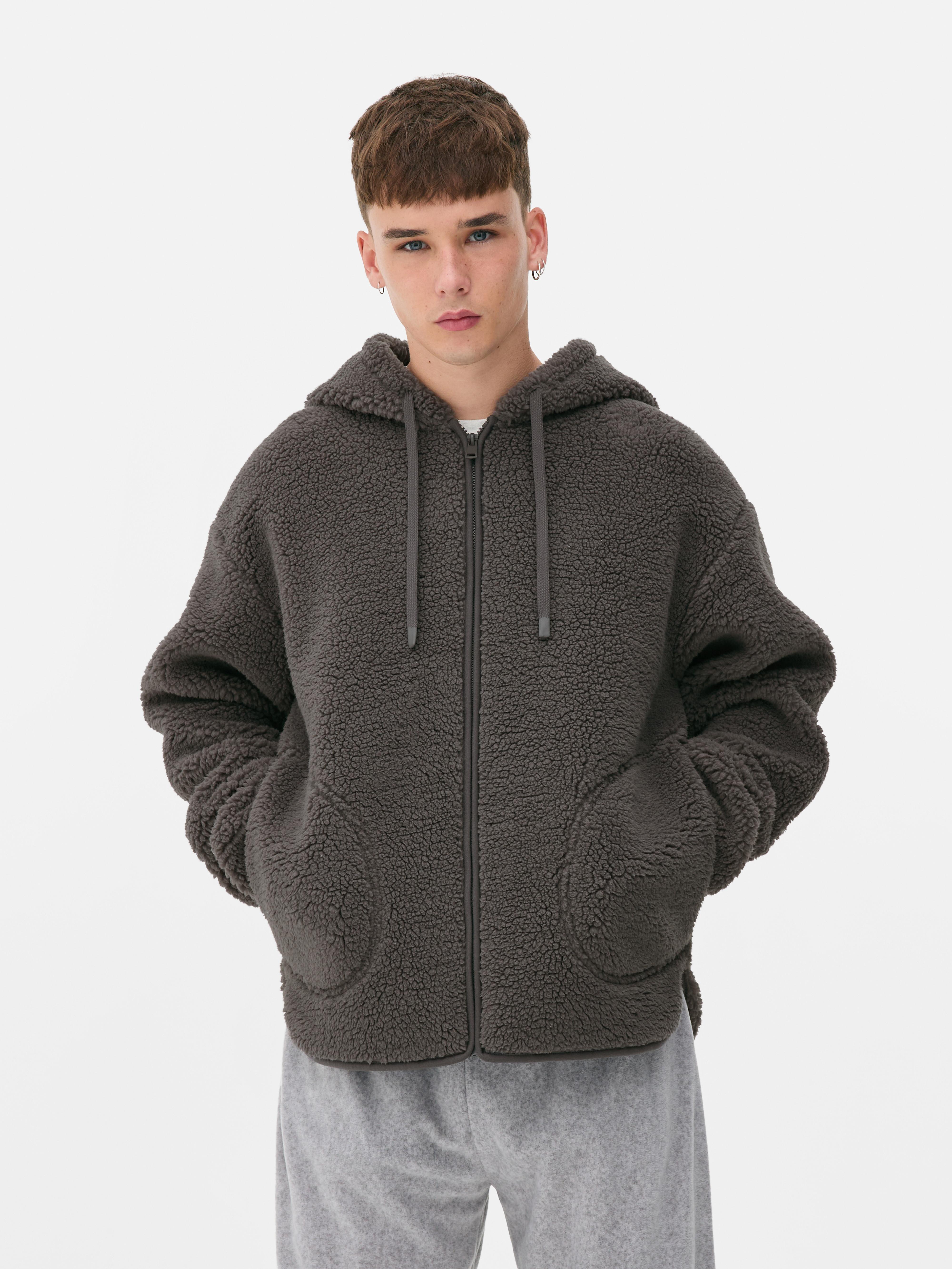 Borg Zip-Up lounge Hoodie