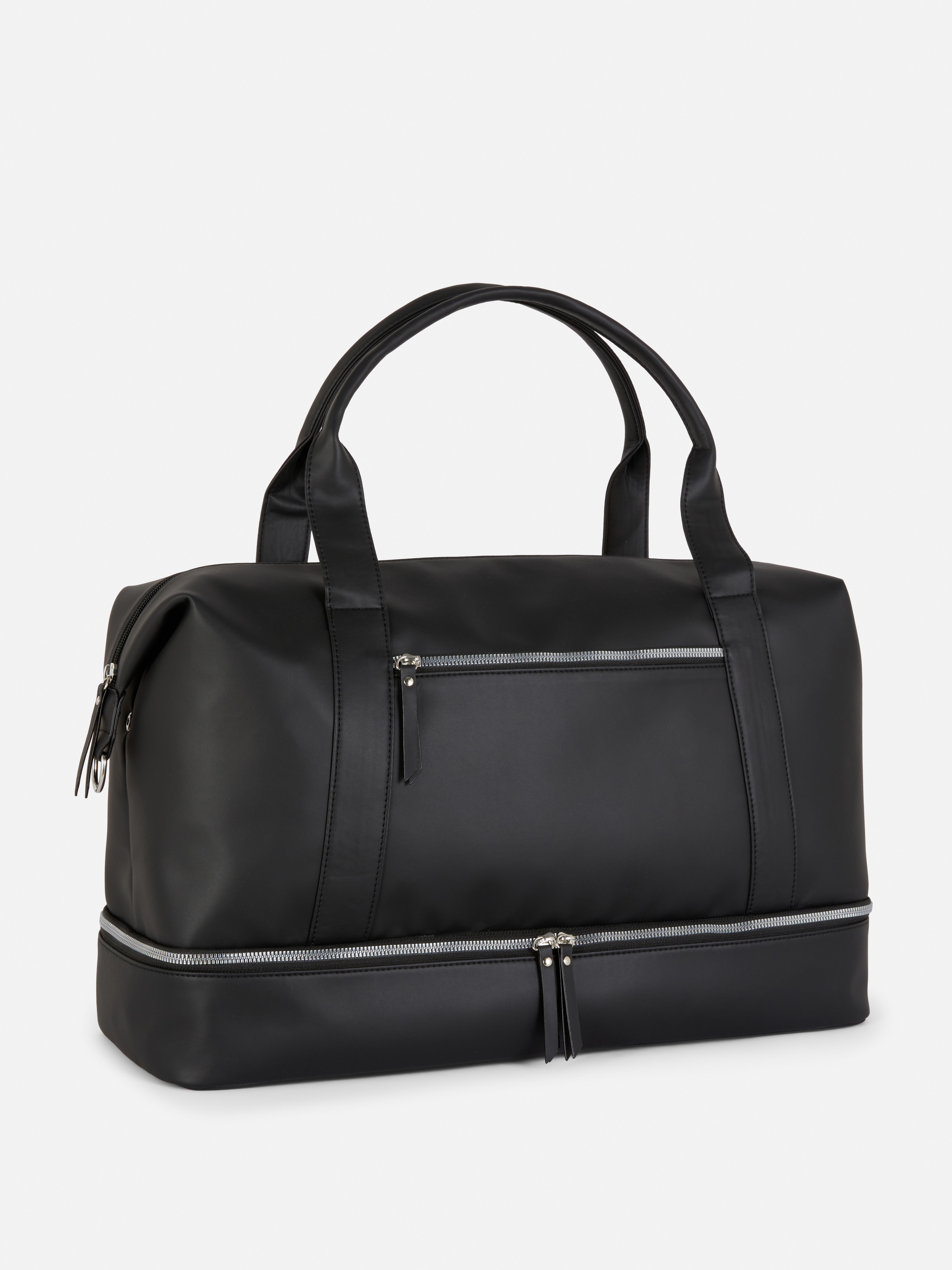 Faux Leather Weekender