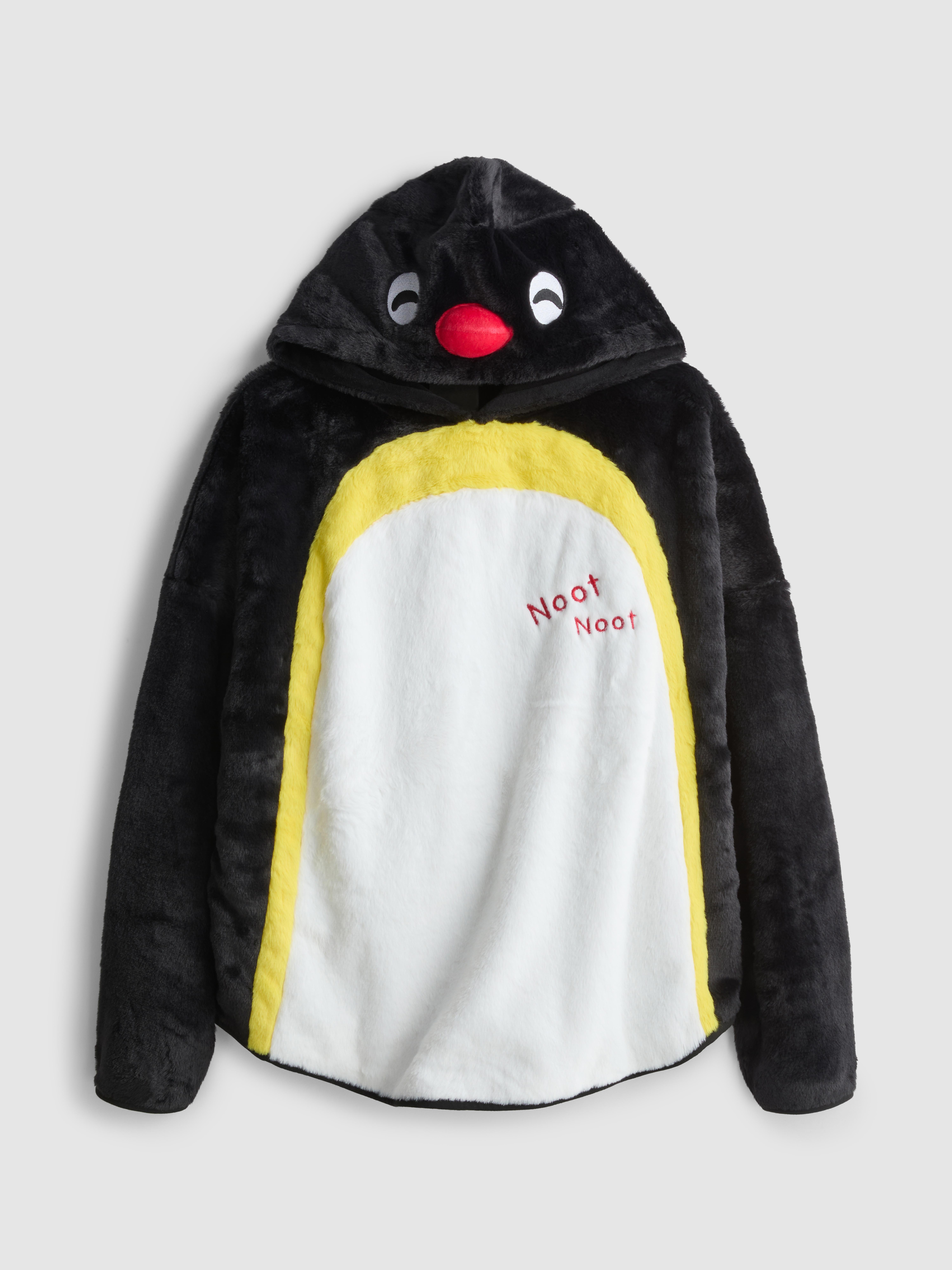 Pingu 3D Face Hoodie