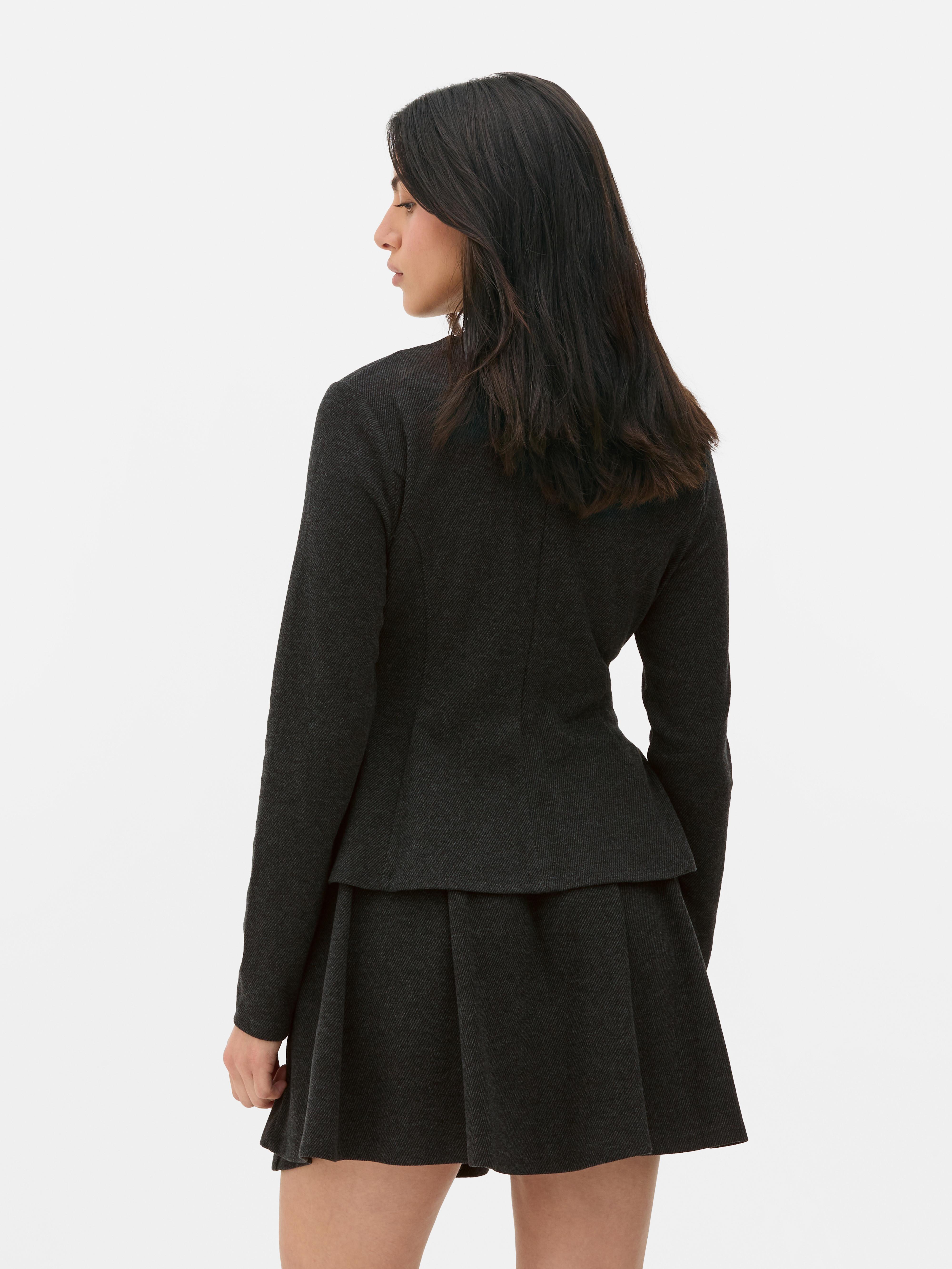 Long Sleeve Peplum Top