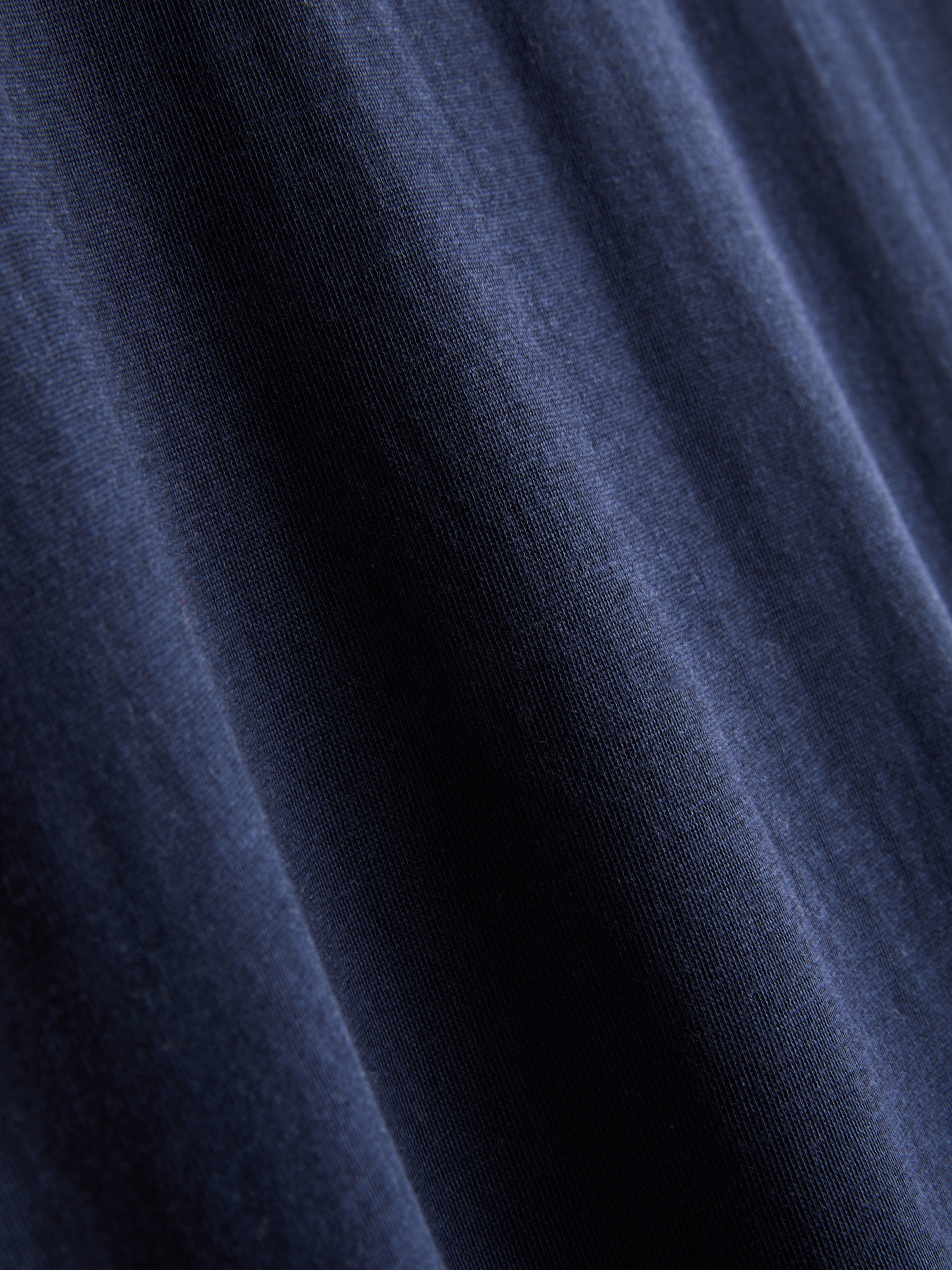 Brushed Cotton Check Long Pajamas