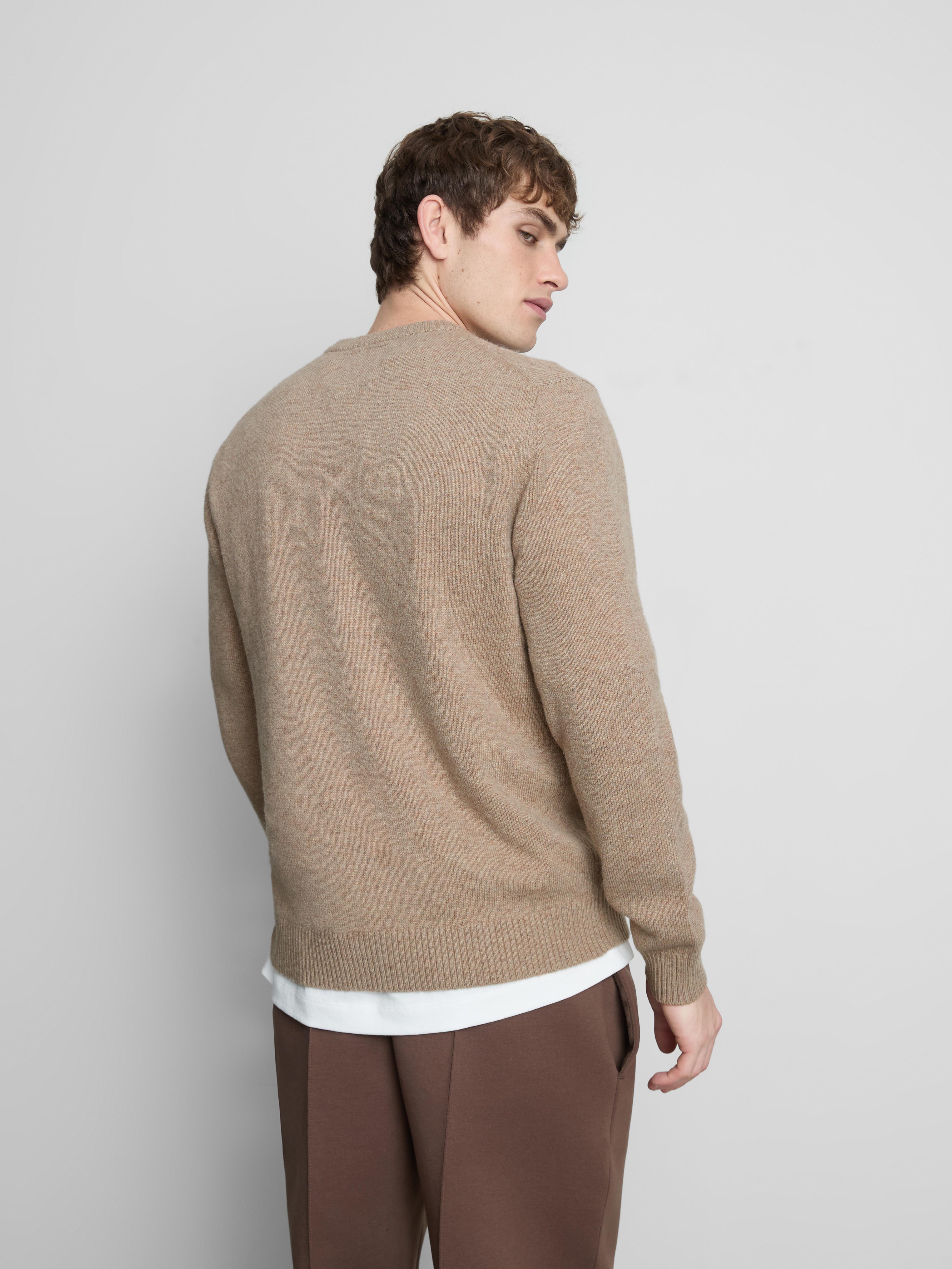 Wool Rich Crew Sweater