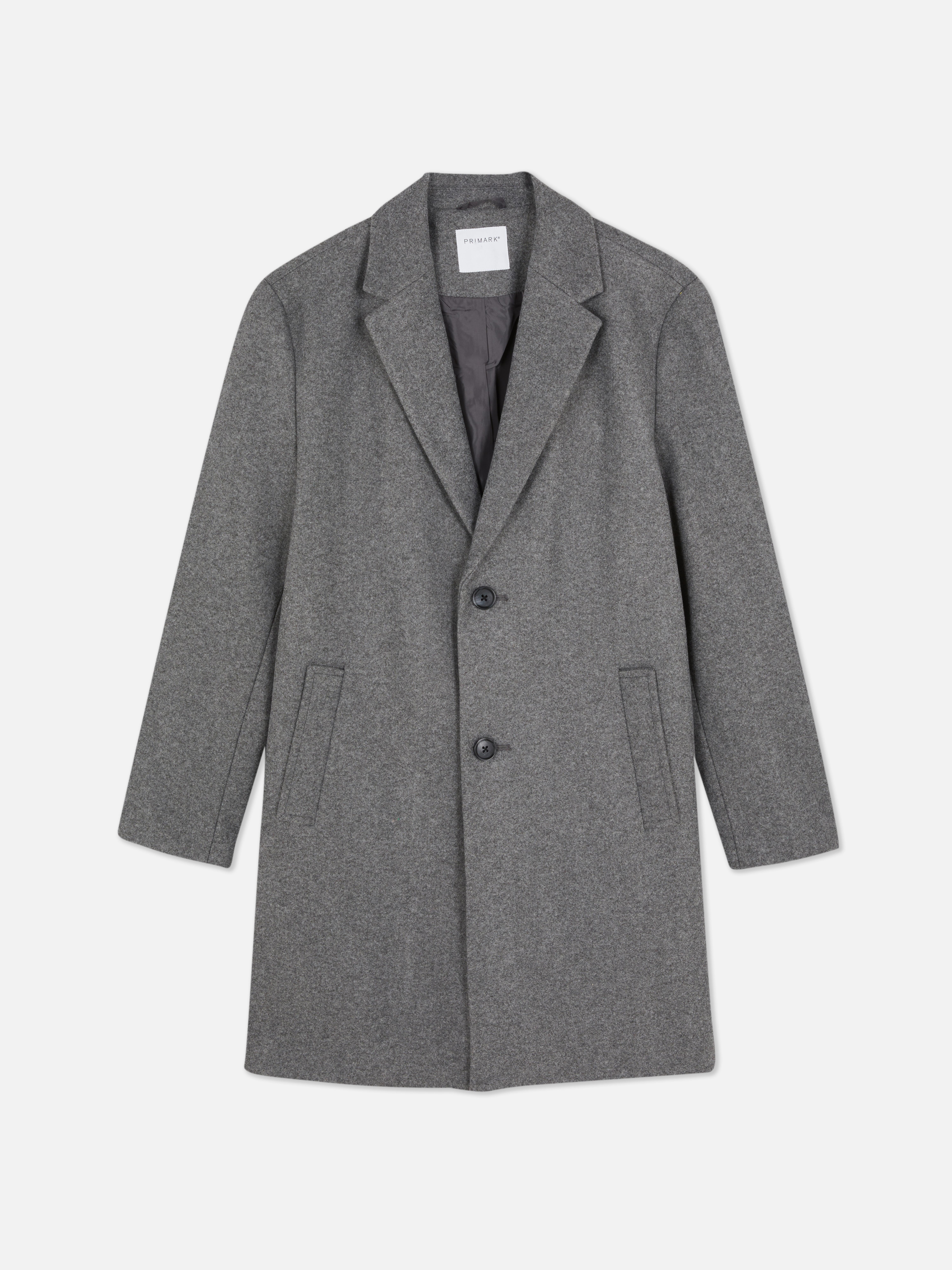 Oversized Mid-Length Overcoat