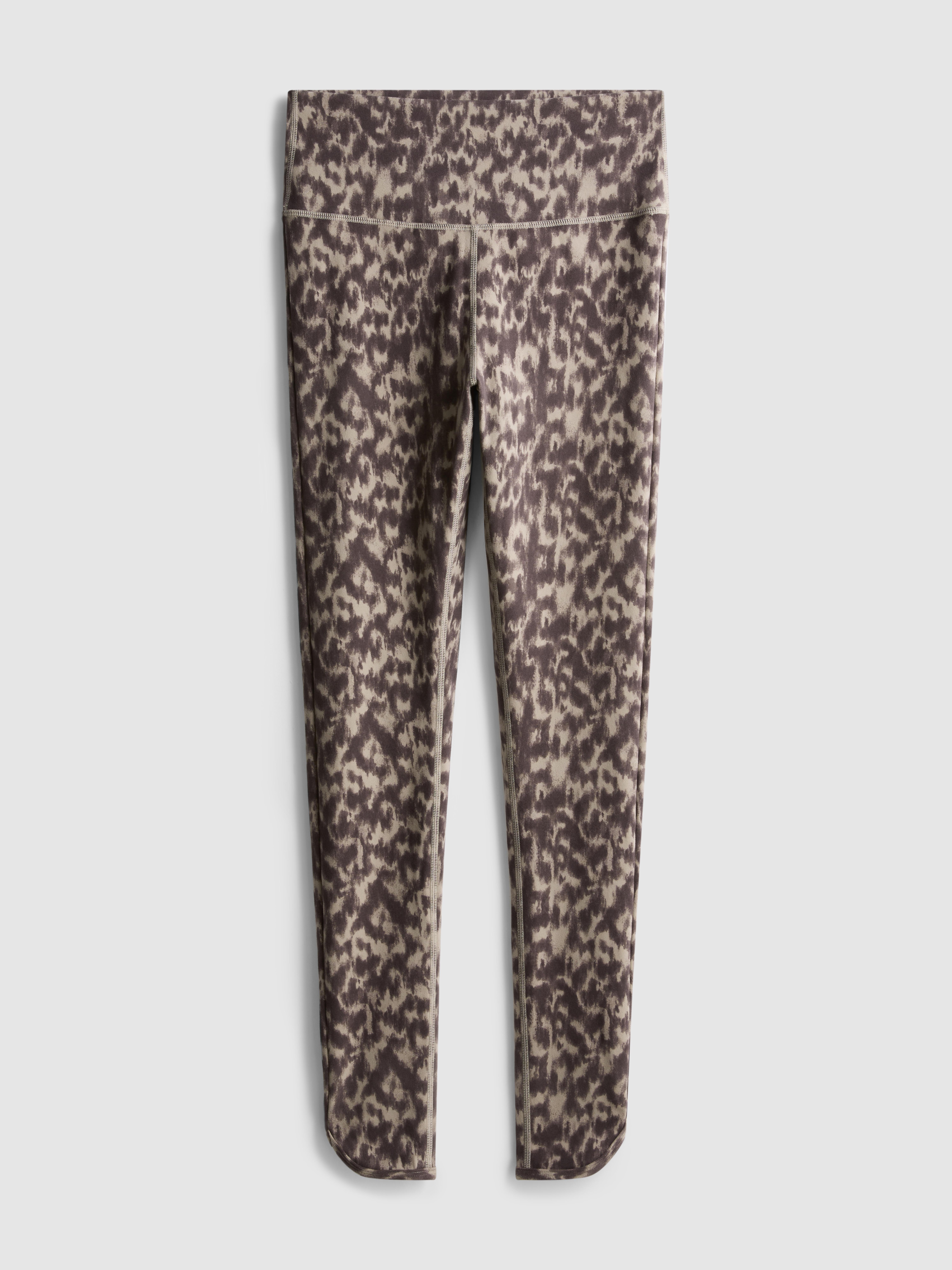 High Waisted Printed Performance Leggings