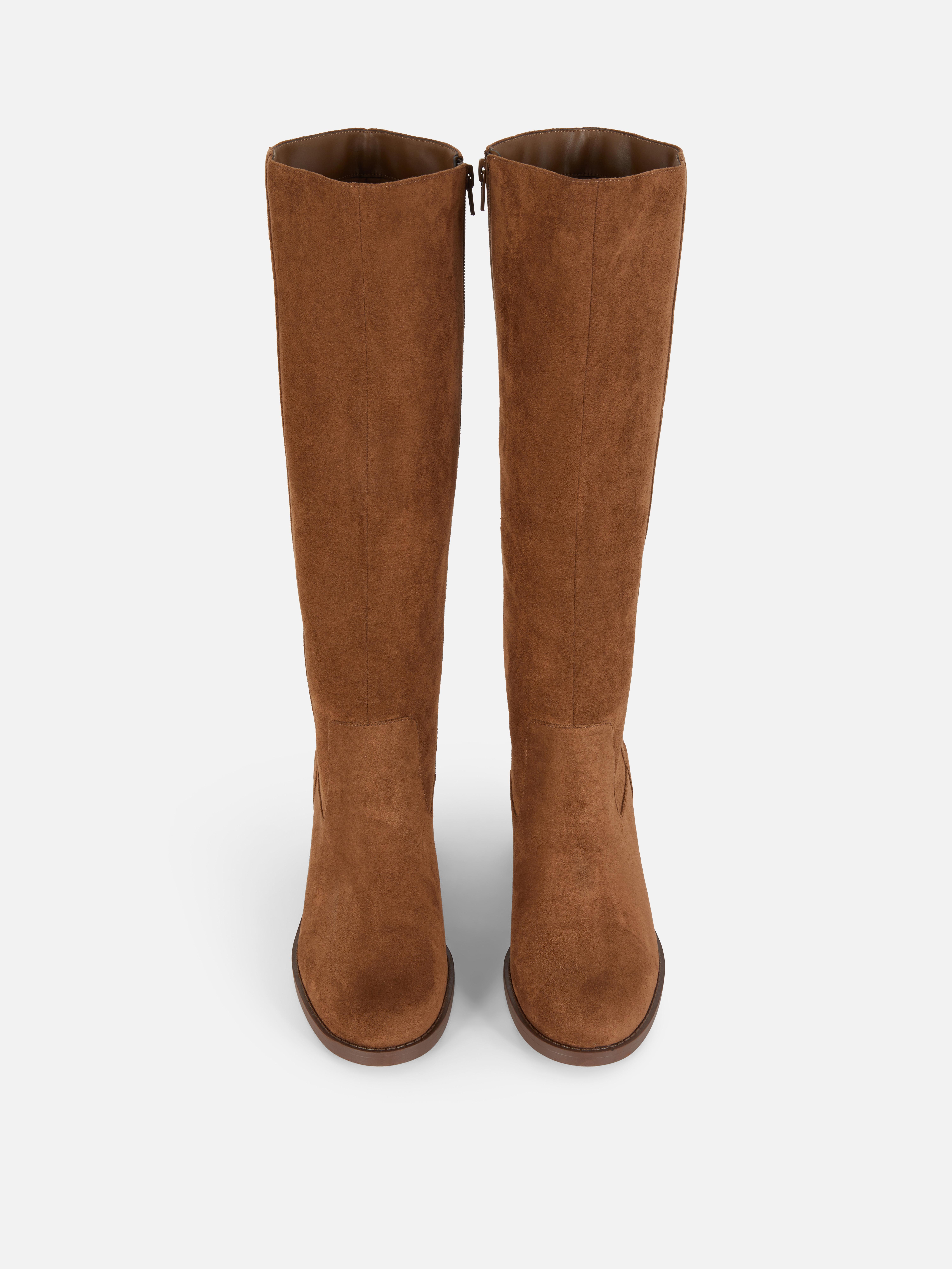 Knee High Block Heel Boots