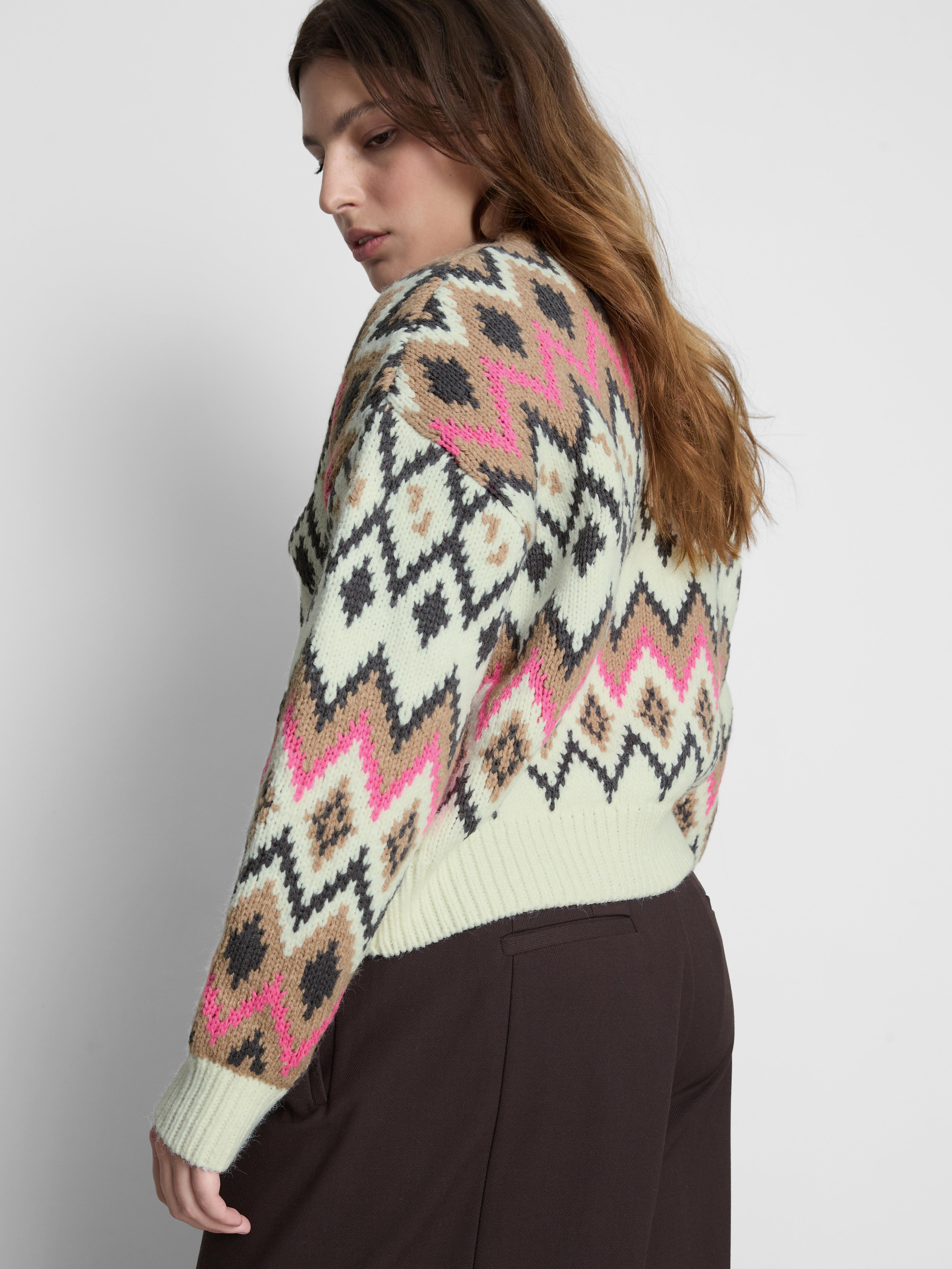 Knitted Fair Isle Sweater