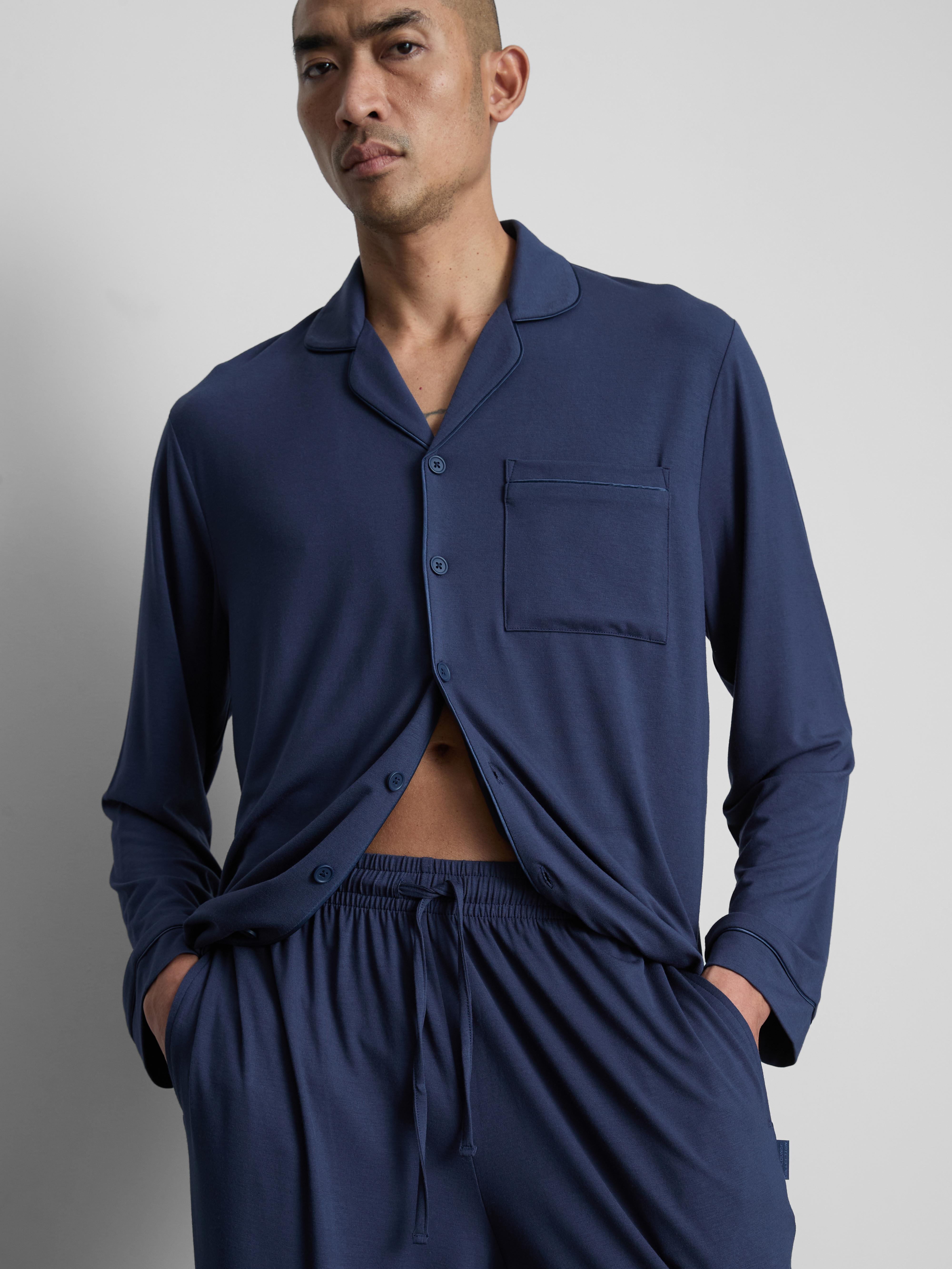 Straight-Leg Pajama Bottoms