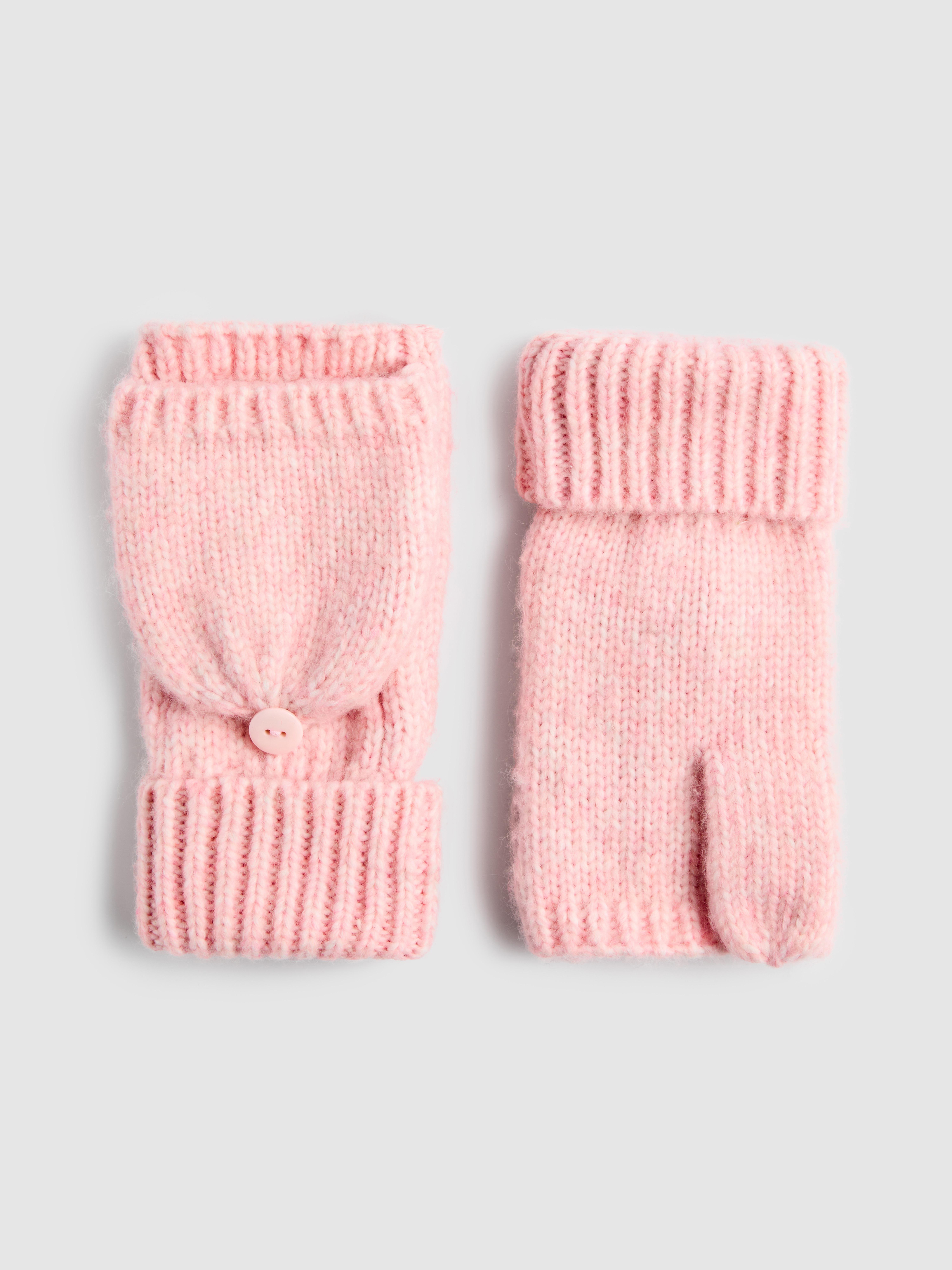 2-in-1 Cable Knit Gloves