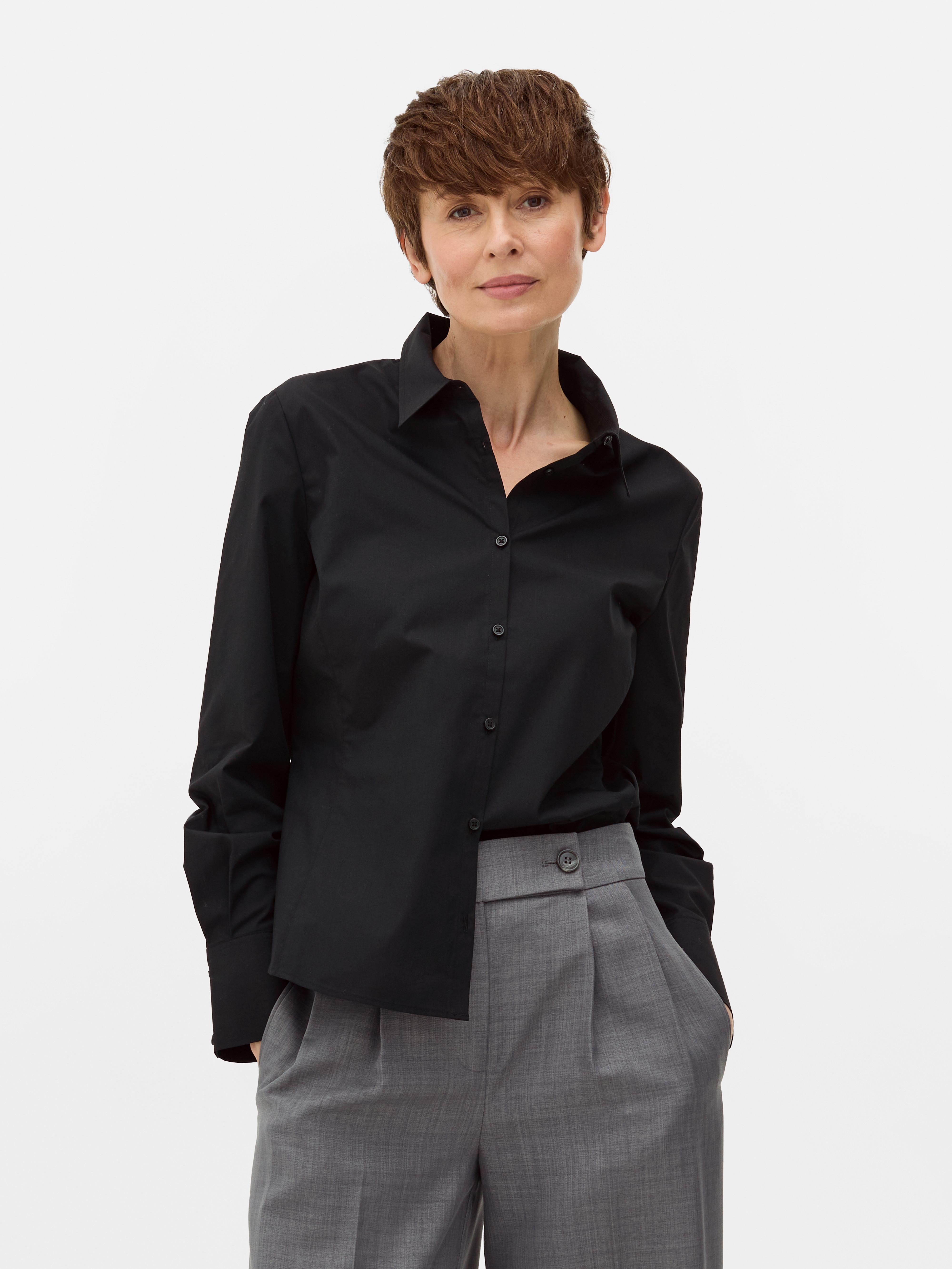 Cotton Blend Workwear Shirt