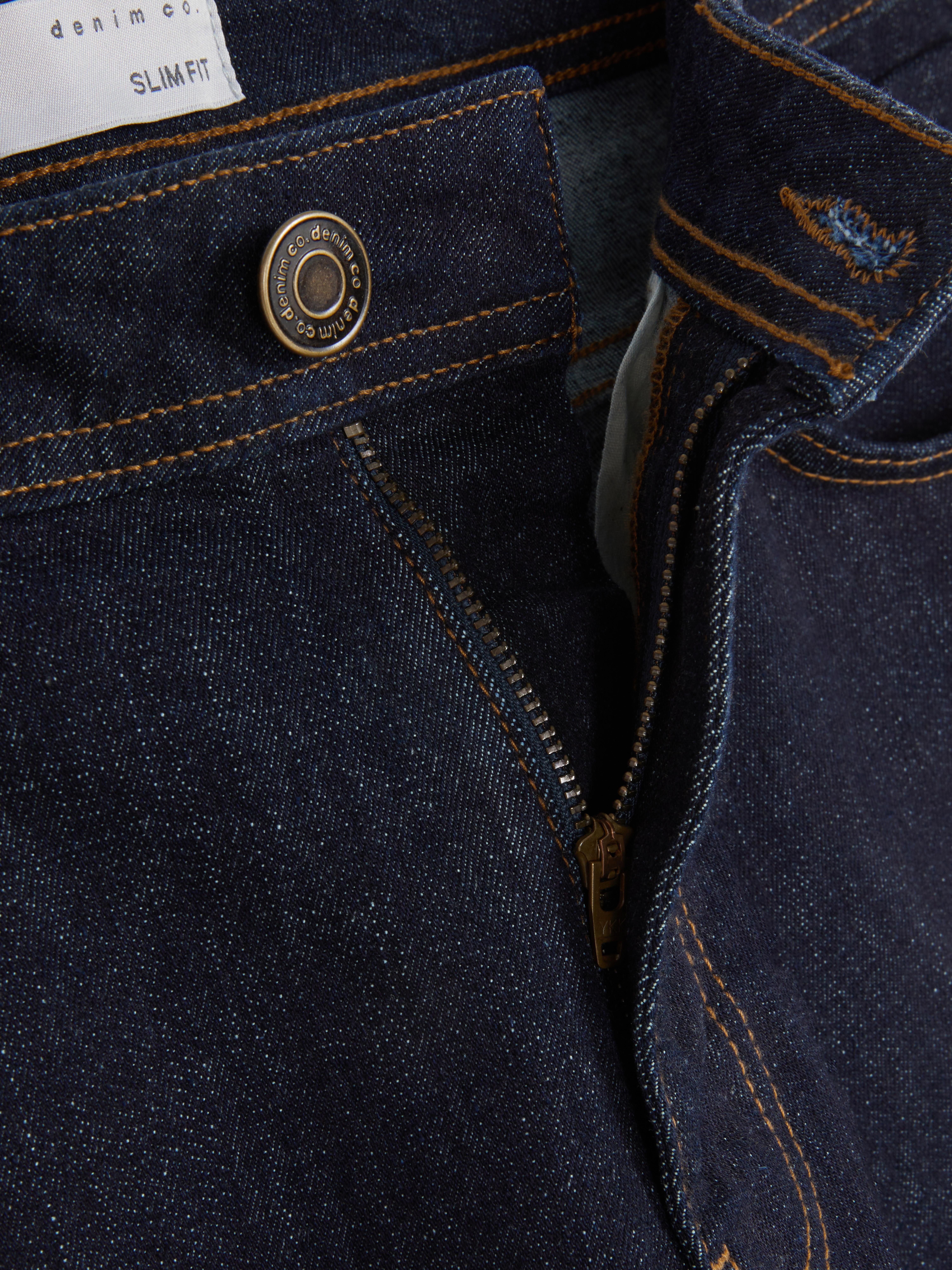 Mid-Rise Slim Fit Jeans