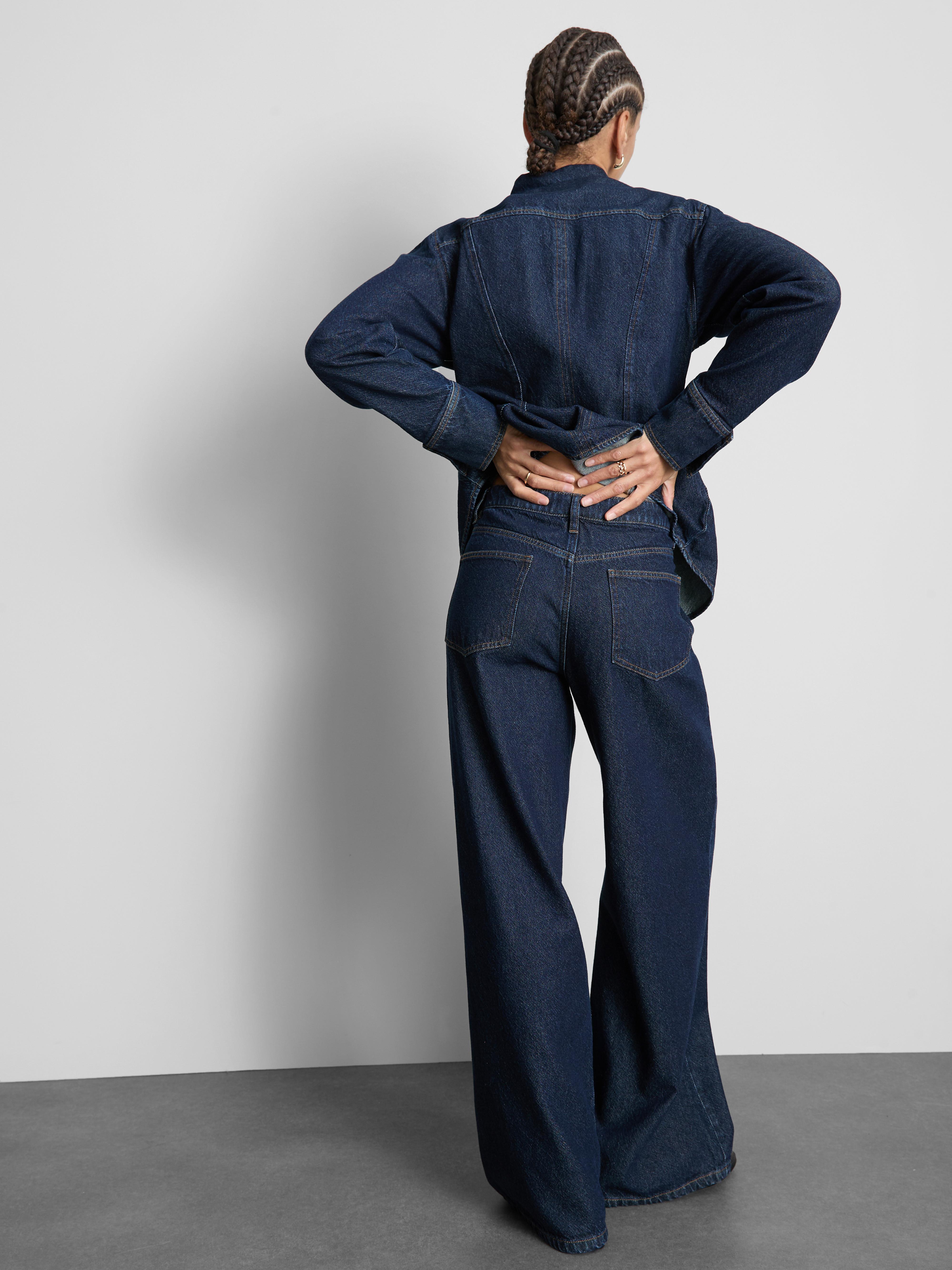 Paula Echevarría Low Rise Wide Leg Jeans