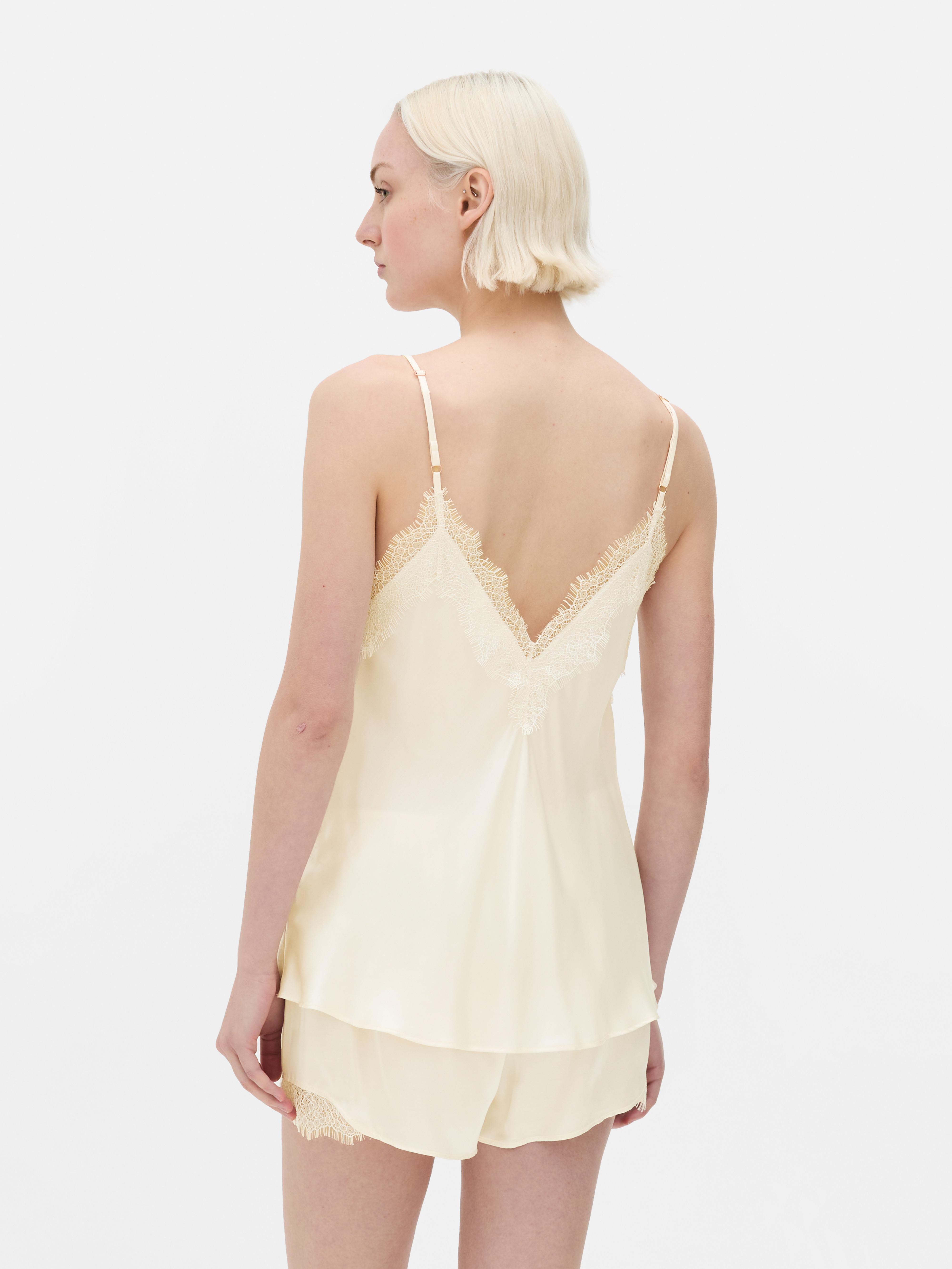 The Edit Lace Trim Cami