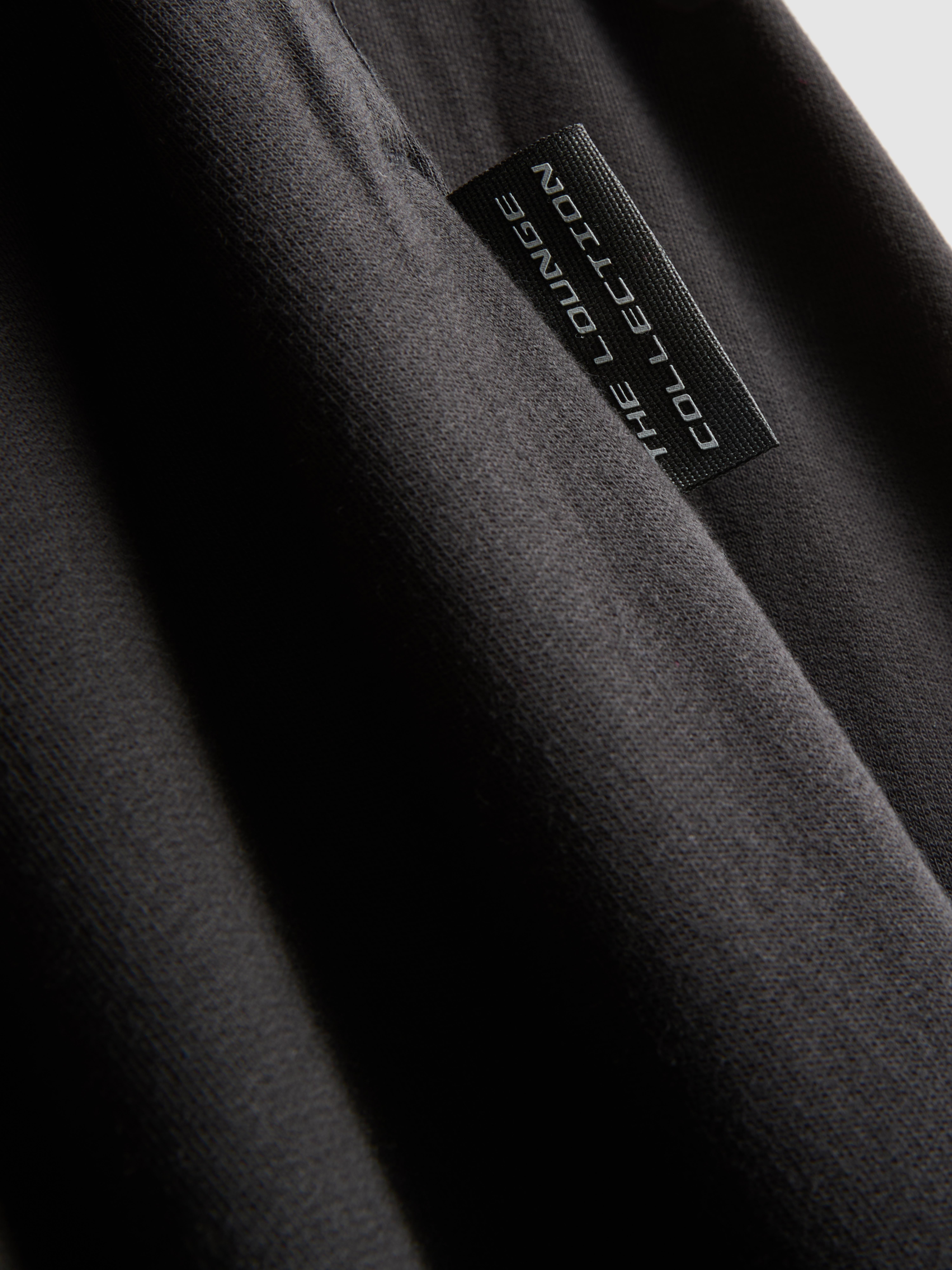 Cuffed-Leg Drawstring Pajama Bottoms