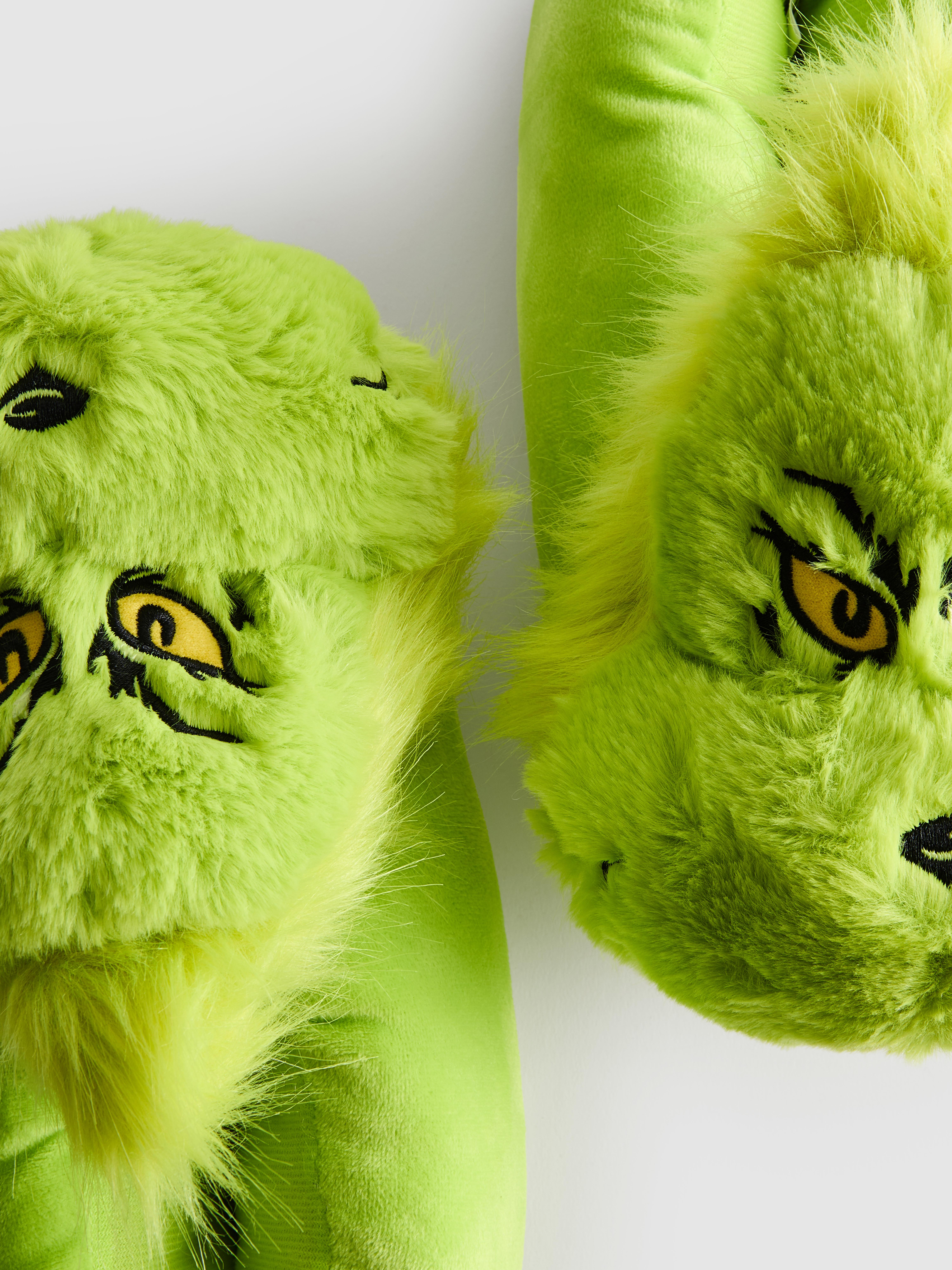 Men's The Grinch Family Christmas Slippers