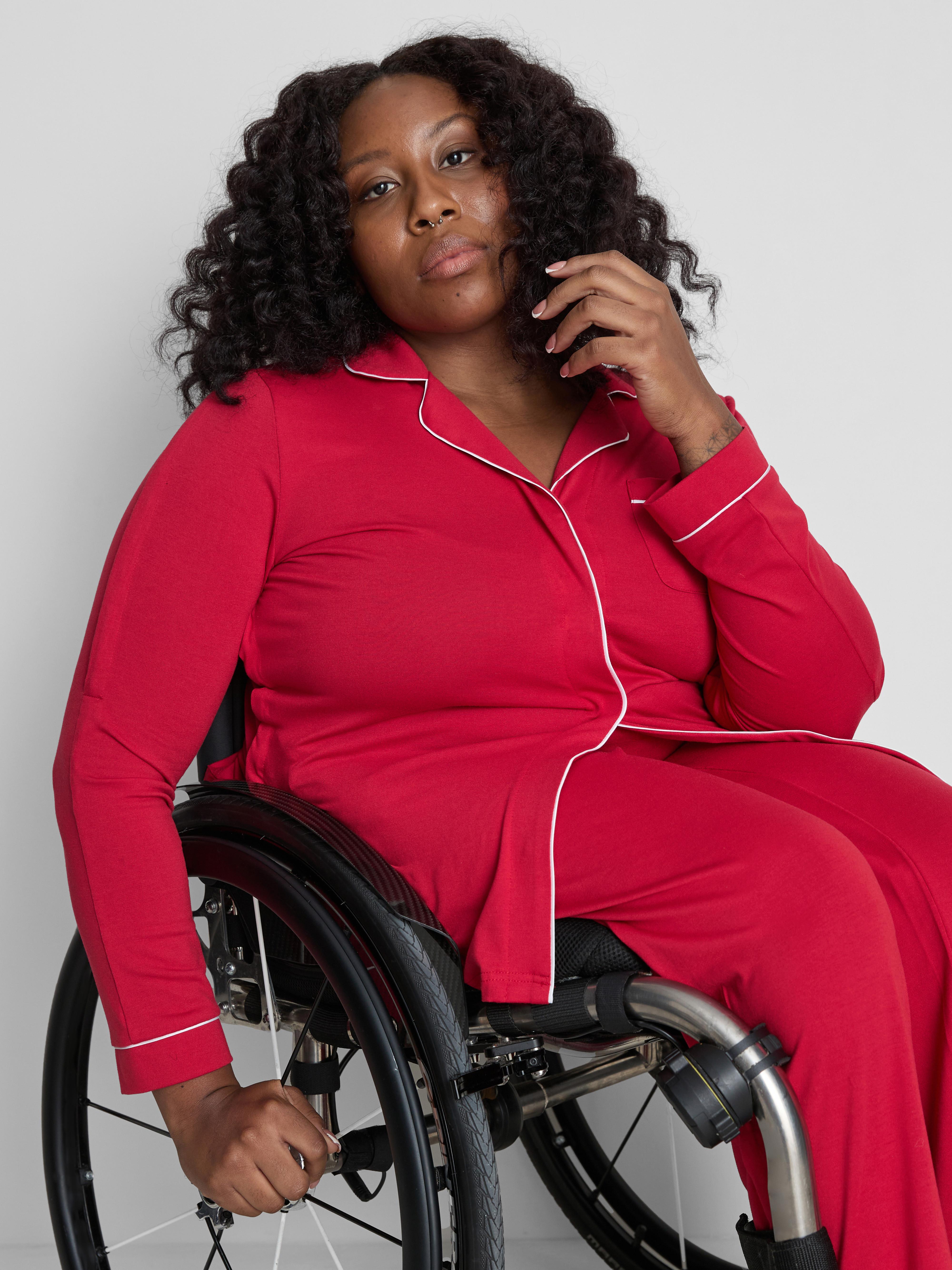 Adaptive Christmas Pajama Shirt