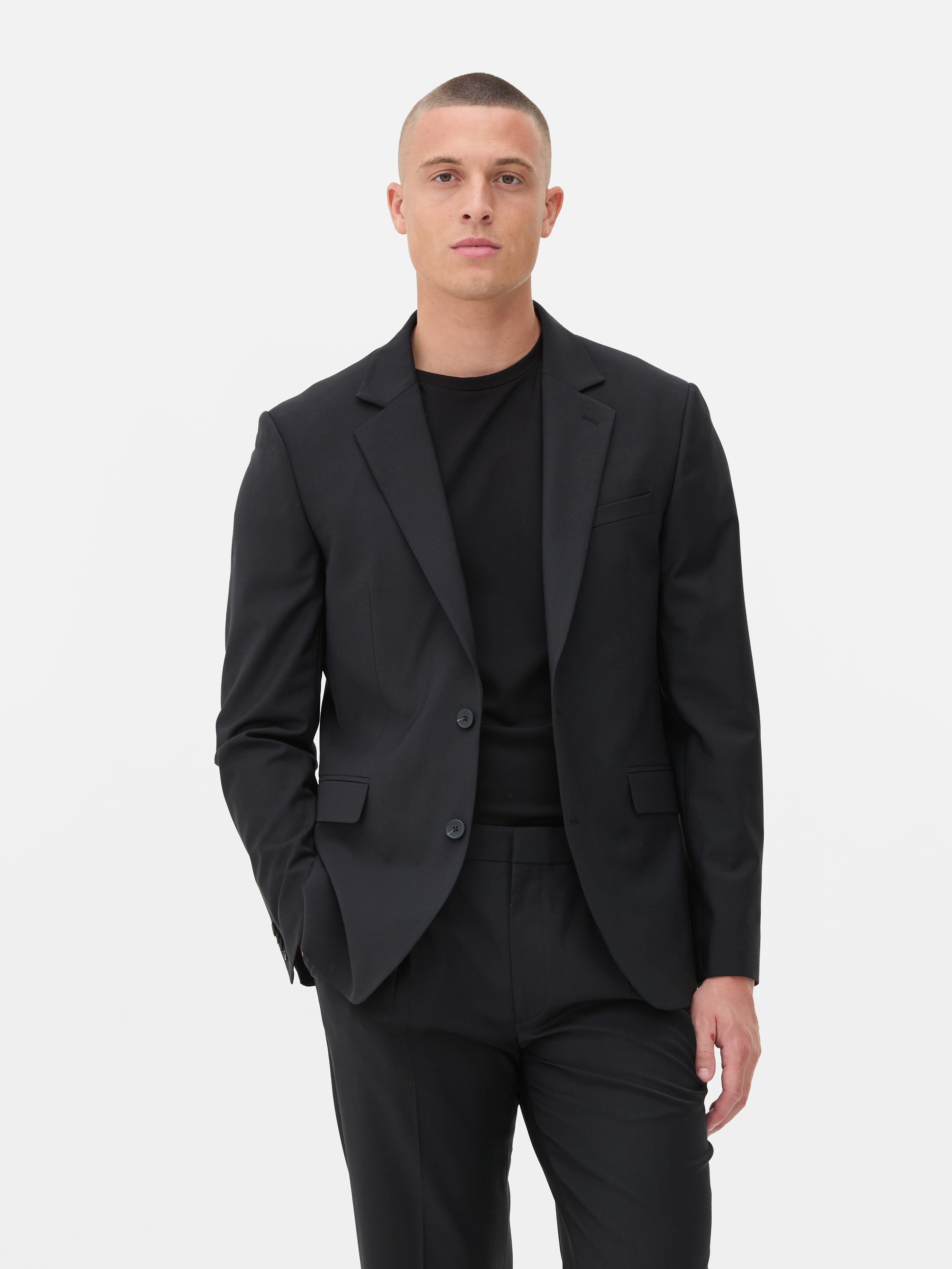 Single-Breasted Suit Jacket