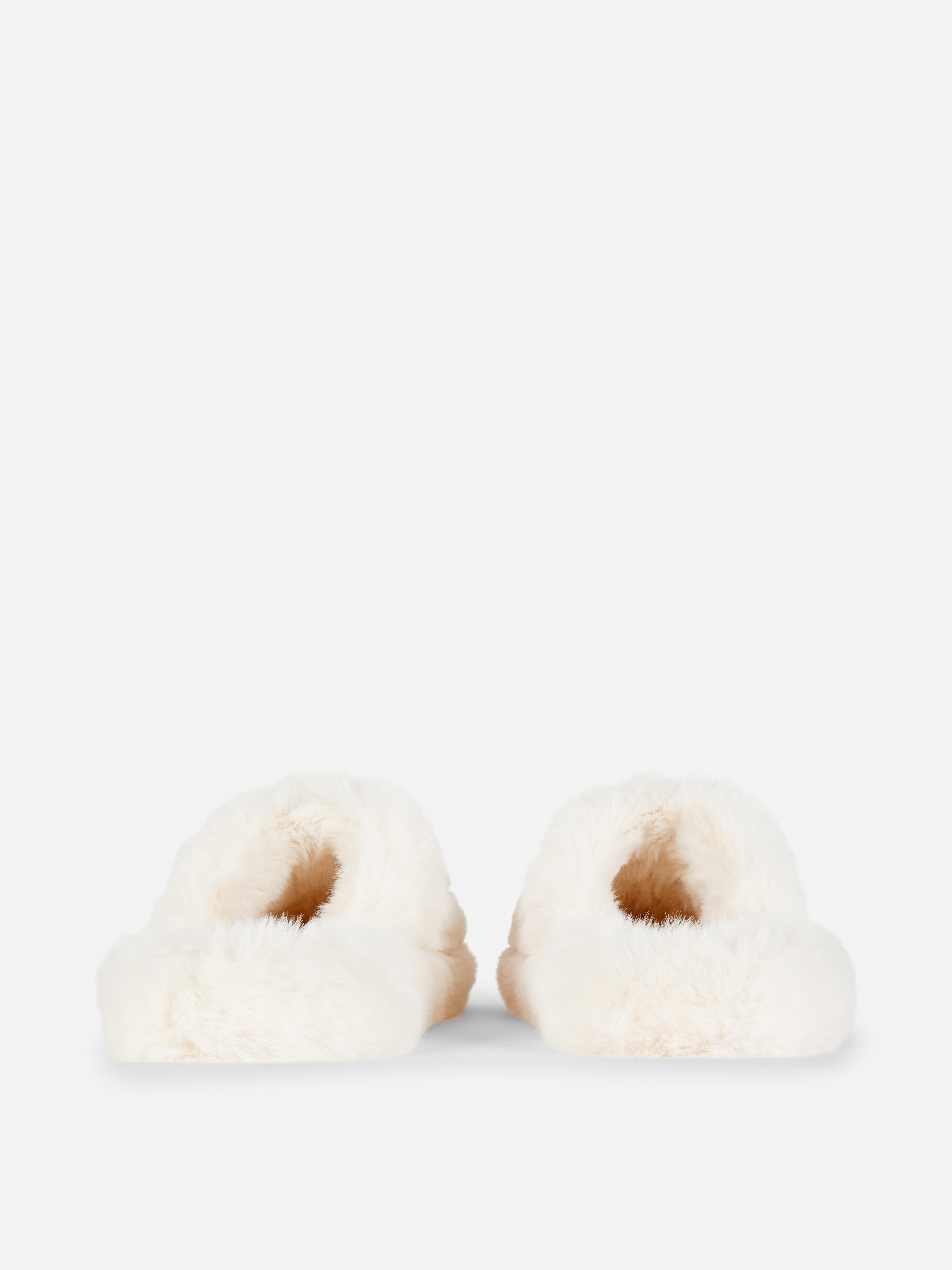 Fluffy Mule Slippers