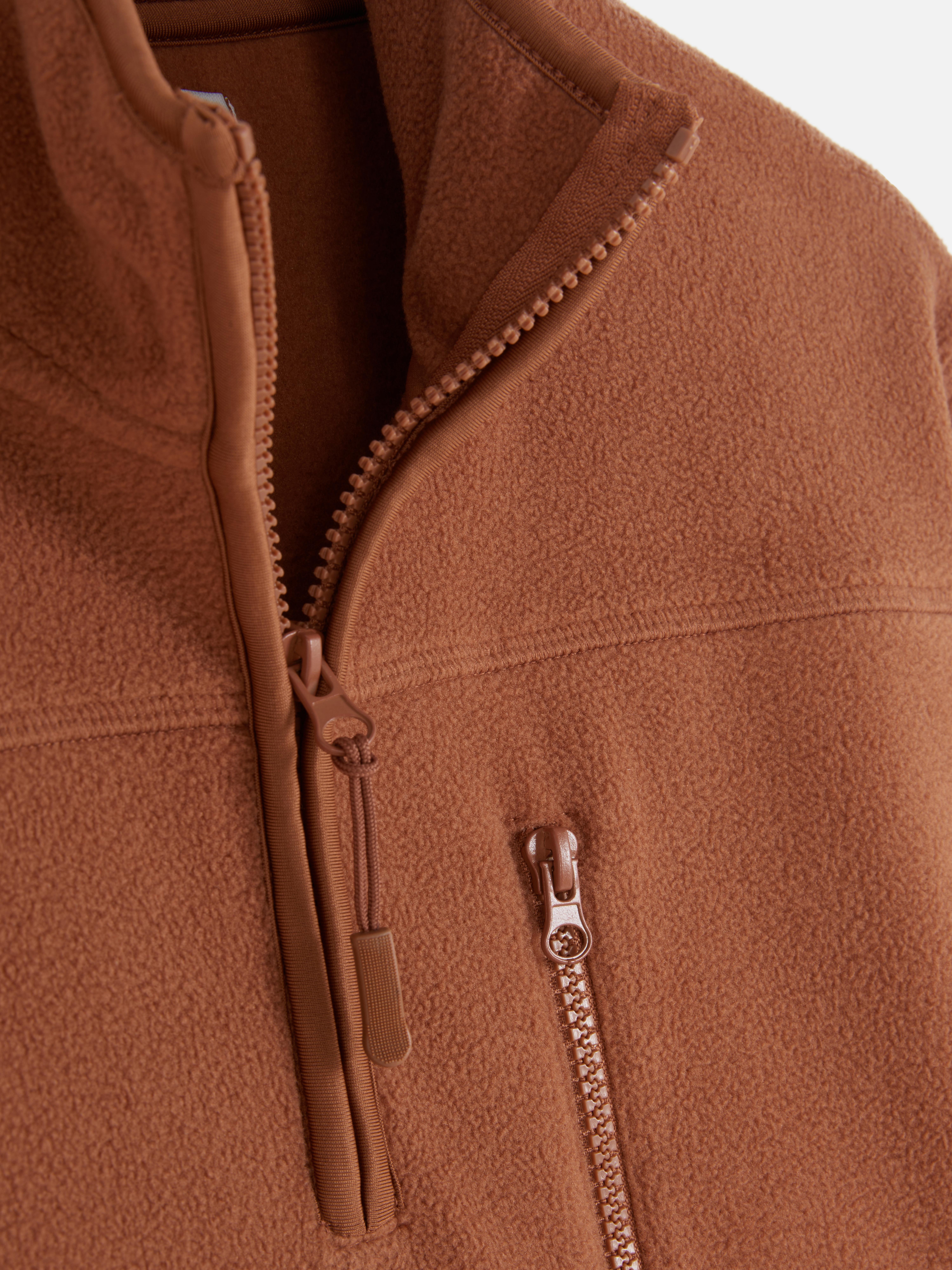 Quarter Zip Fleece Sweatshirt