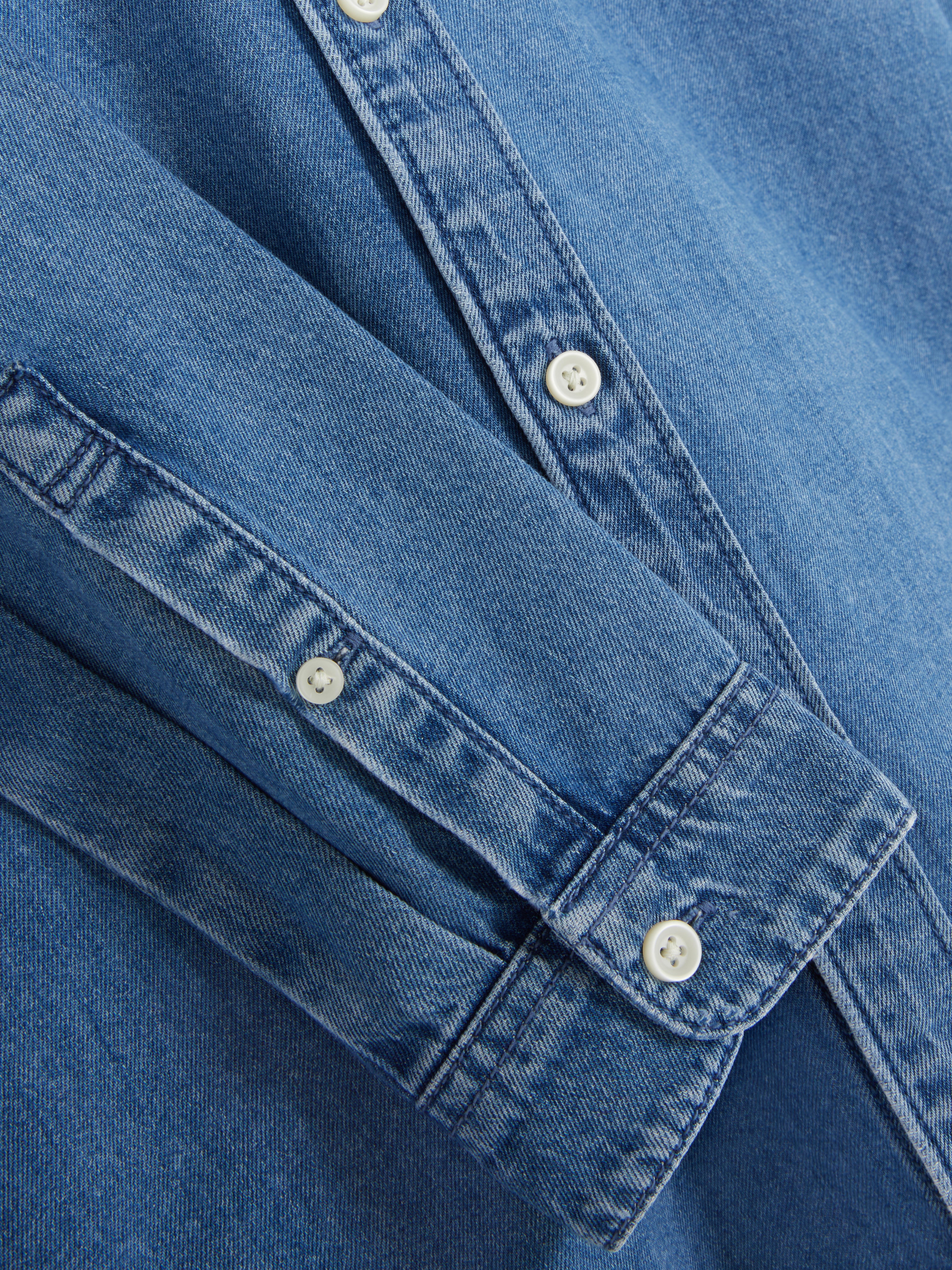 Long Sleeve Denim Shirt