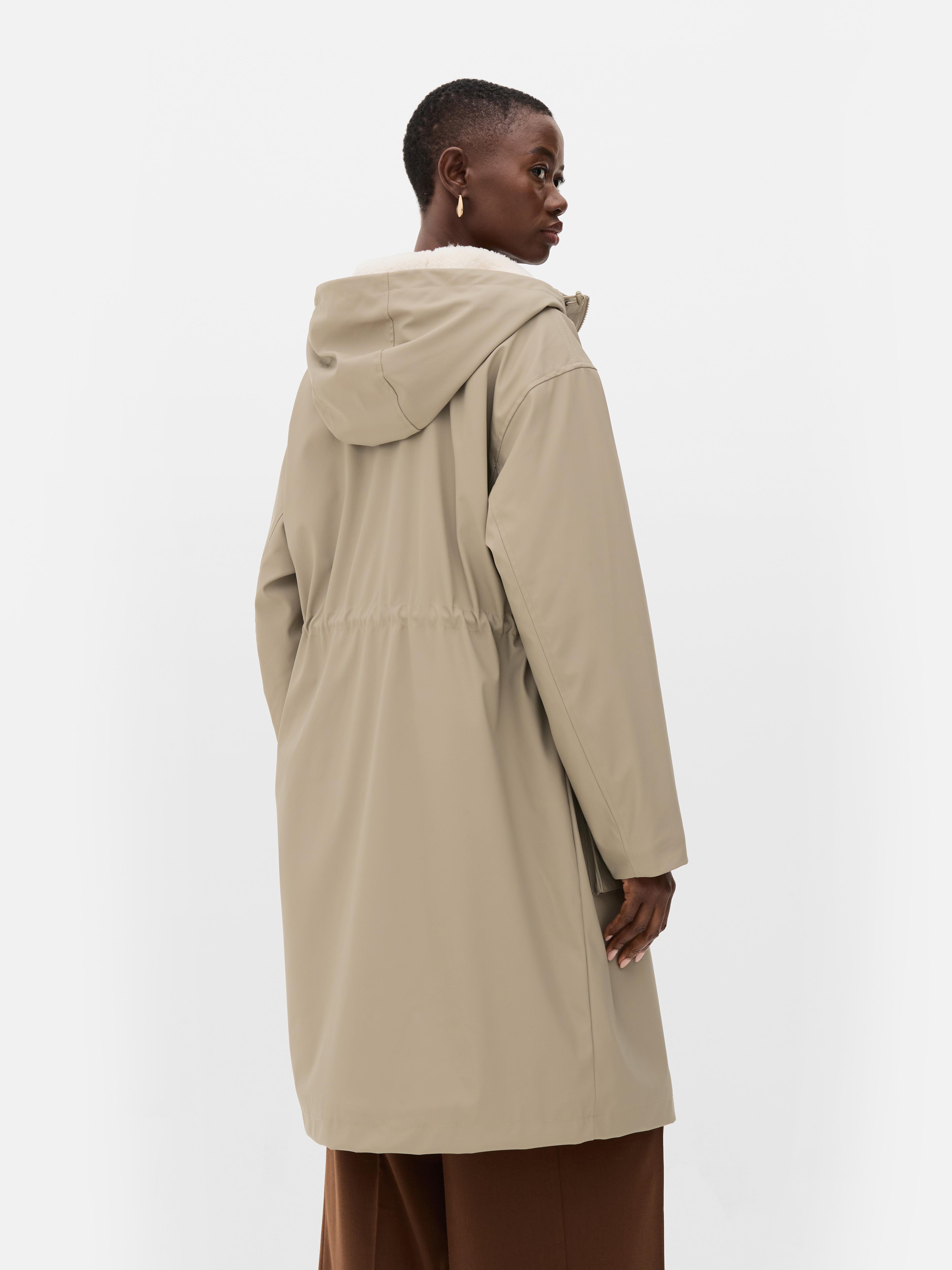 Longline Borg Lined Jacket