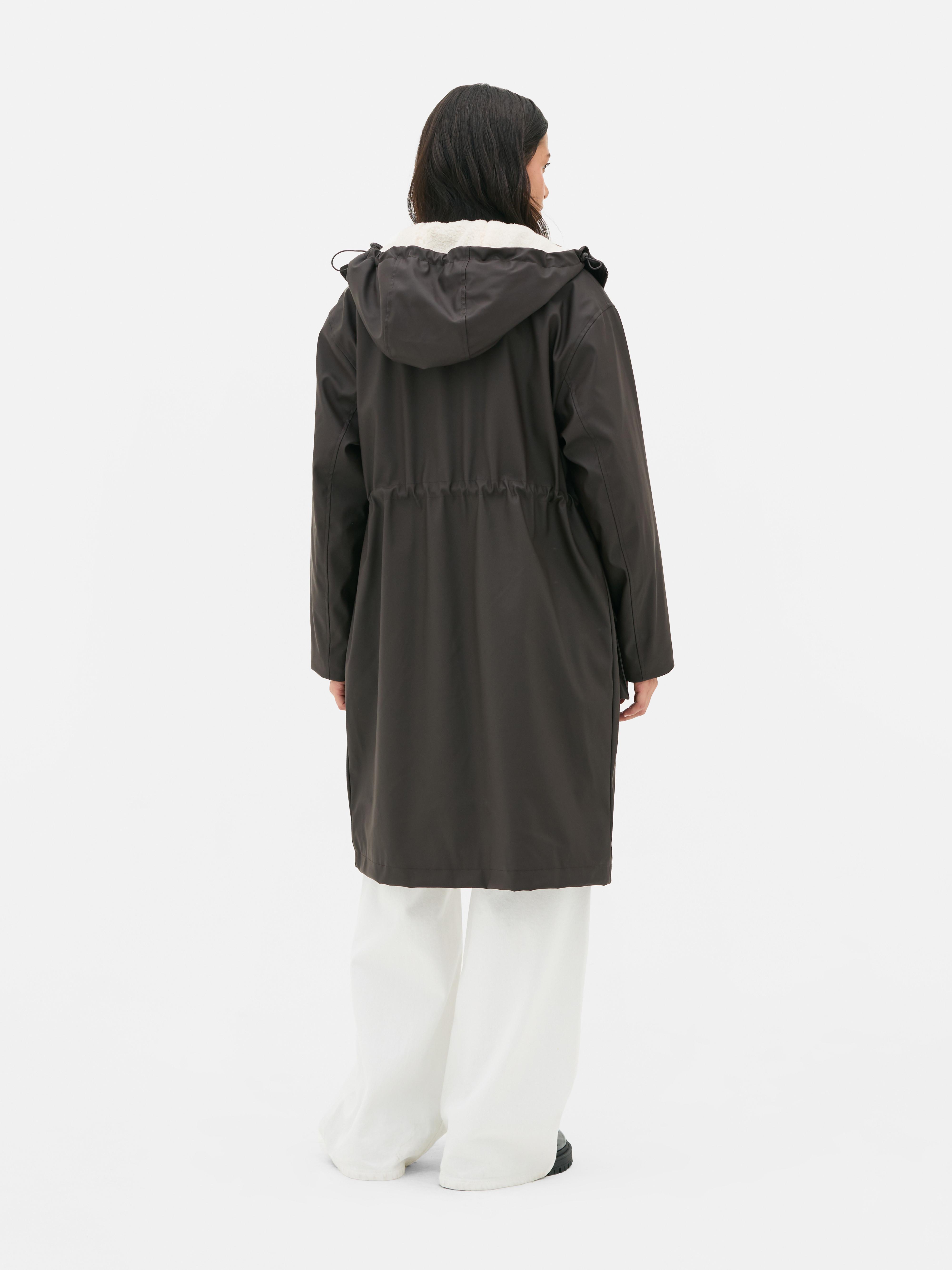 Longline Borg Lined Jacket