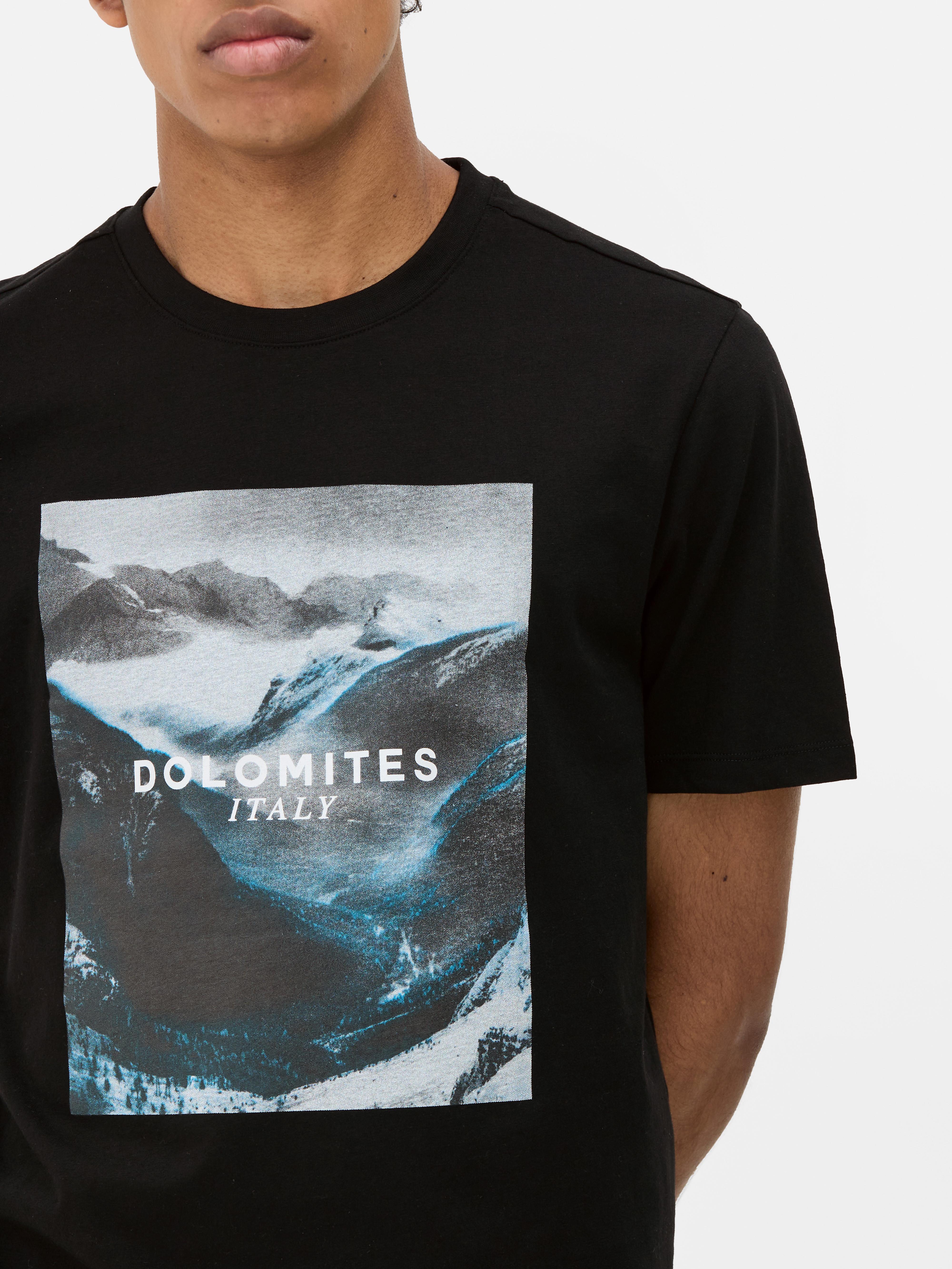 Dolomites Print T-Shirt