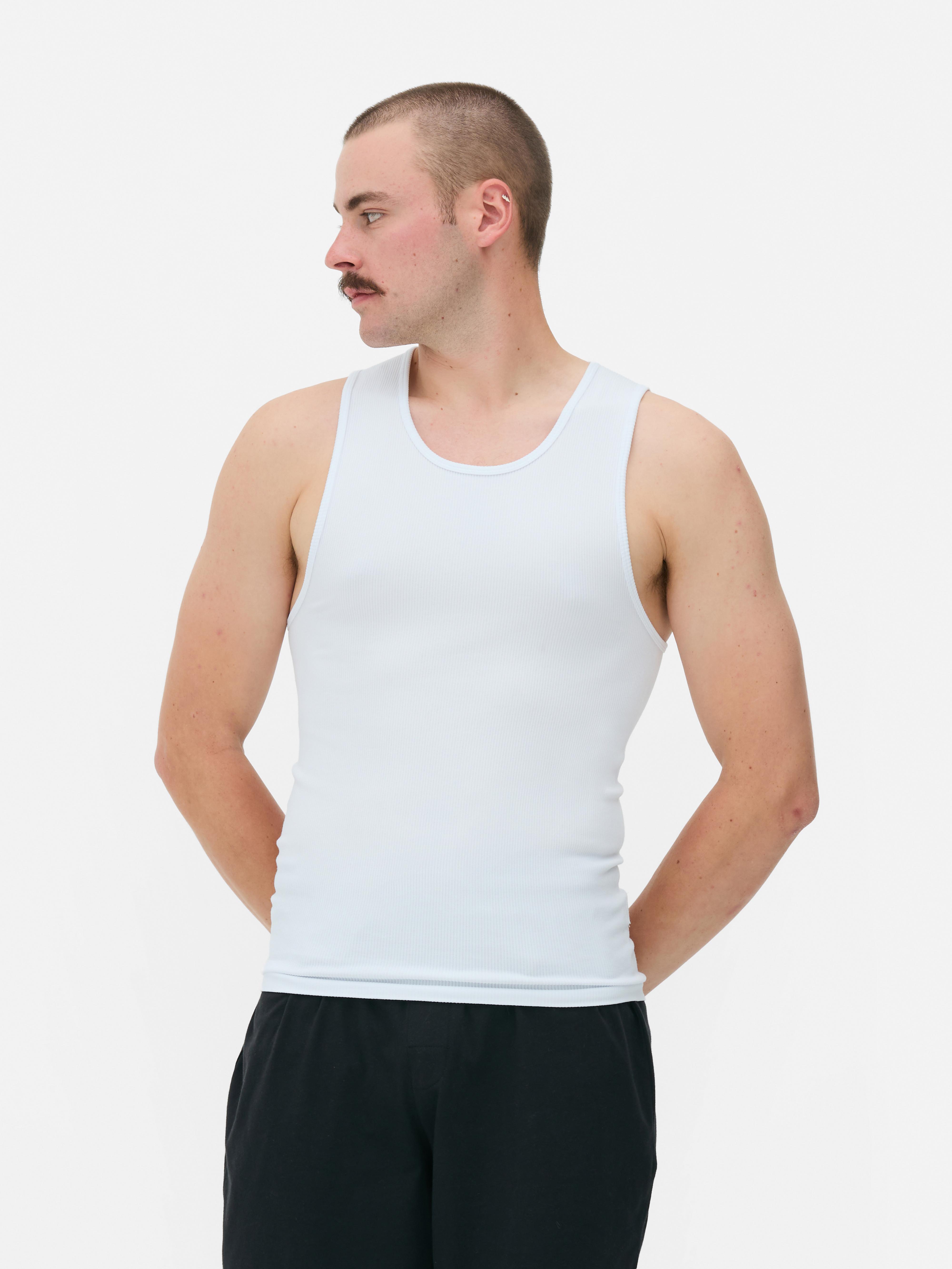2-Pack Seamless Textured Vests
