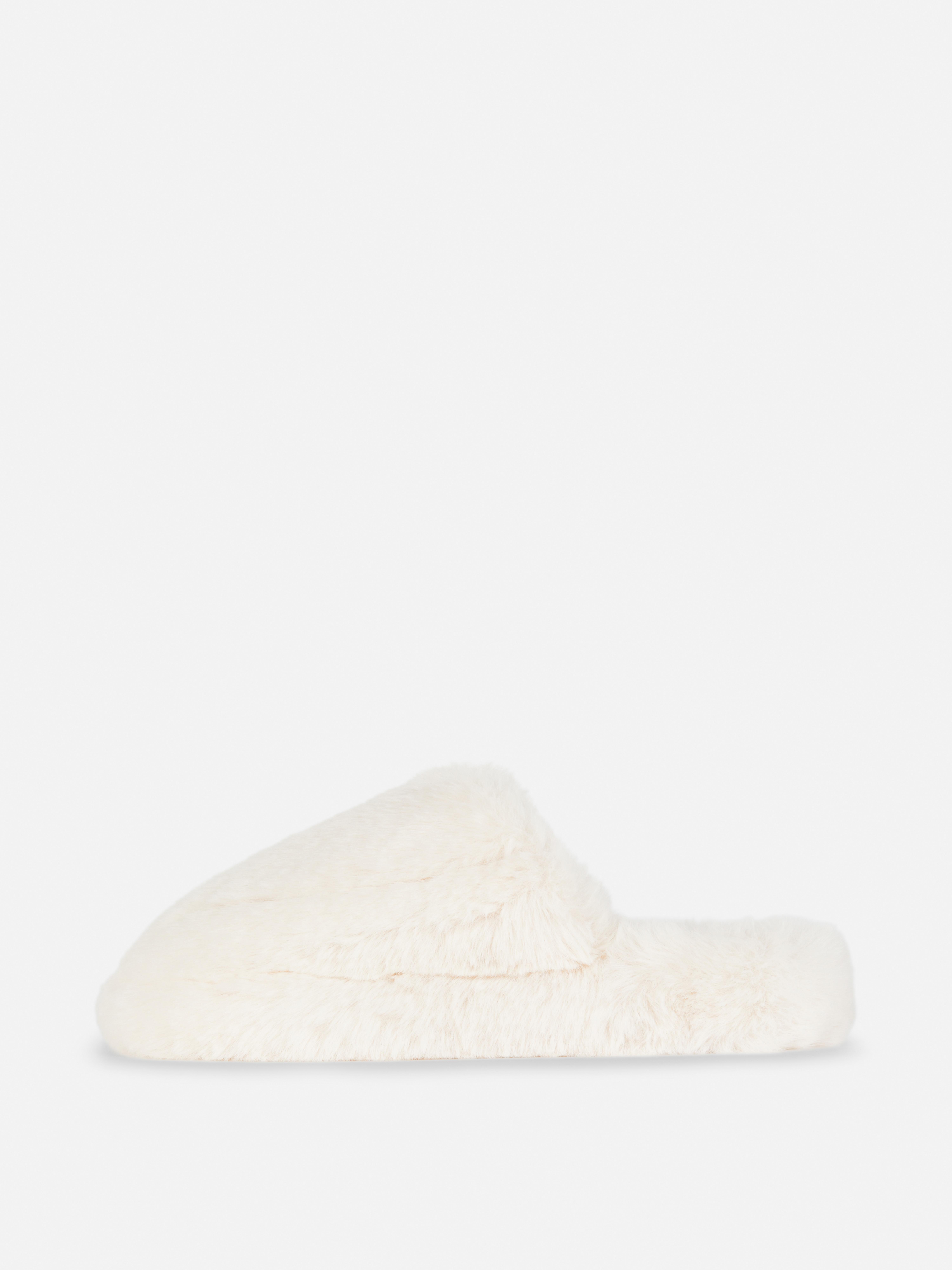 Fluffy Mule Slippers