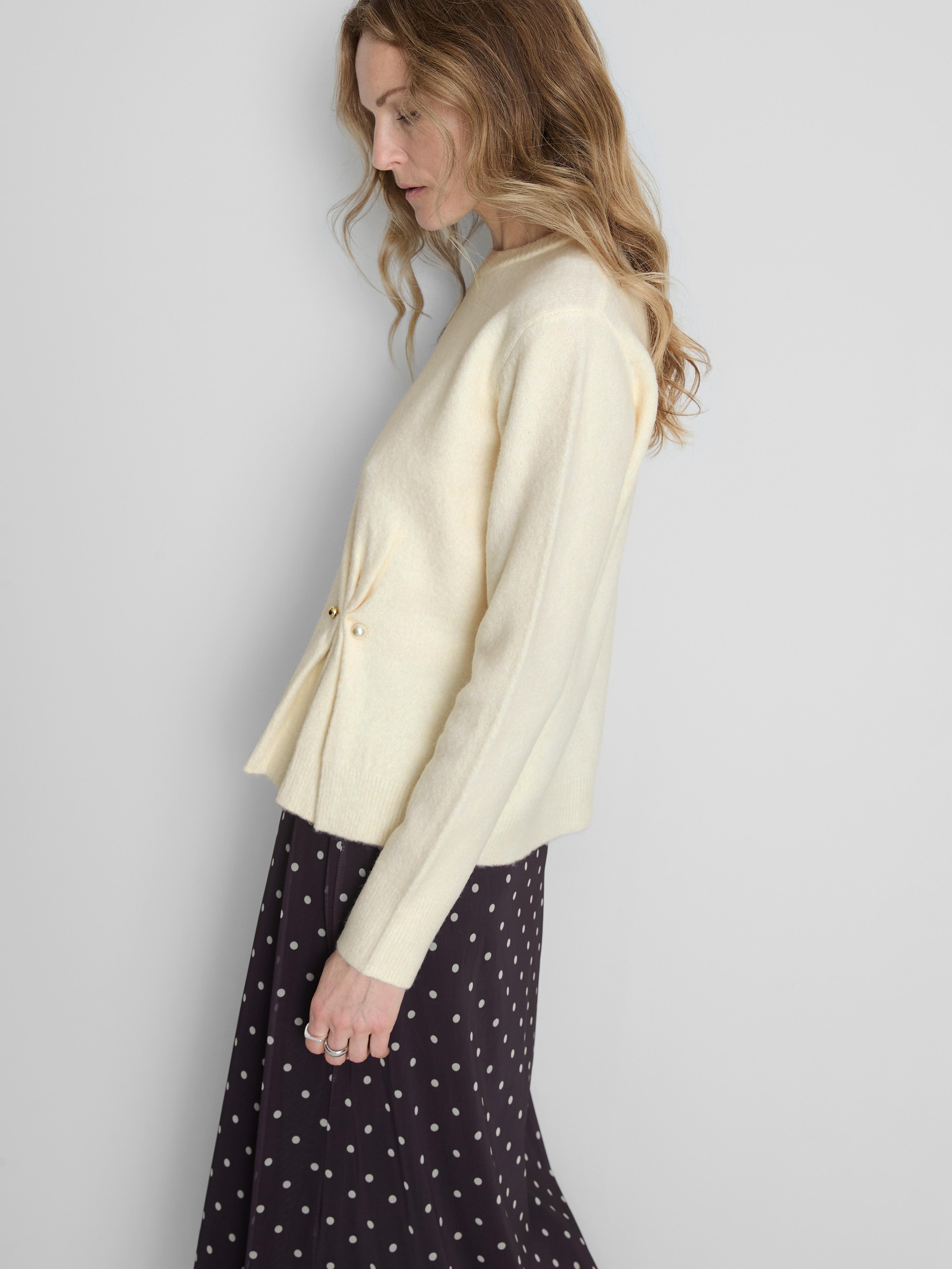 Brooch Detail Sweater