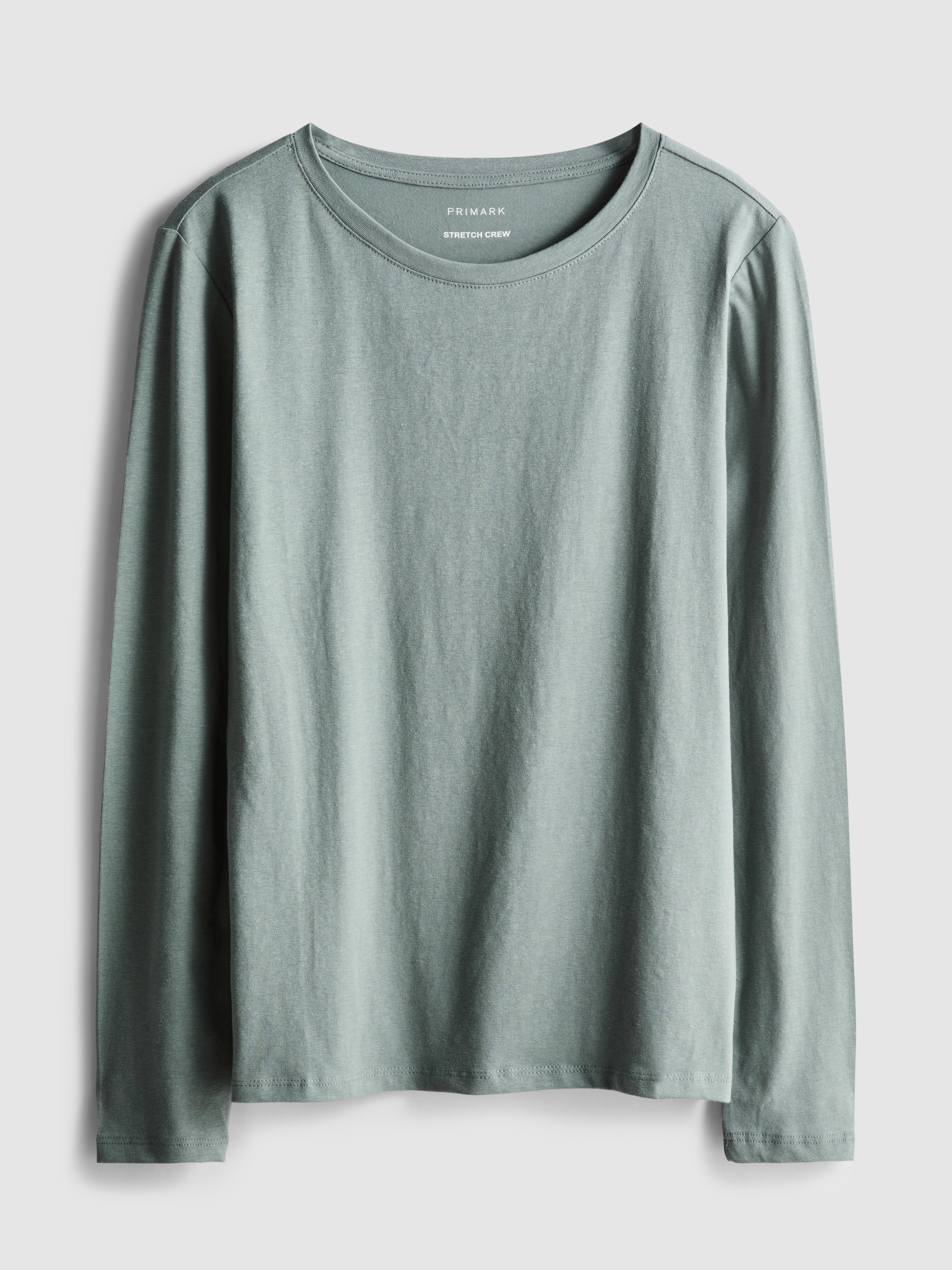 Stretch Crew Neck Top