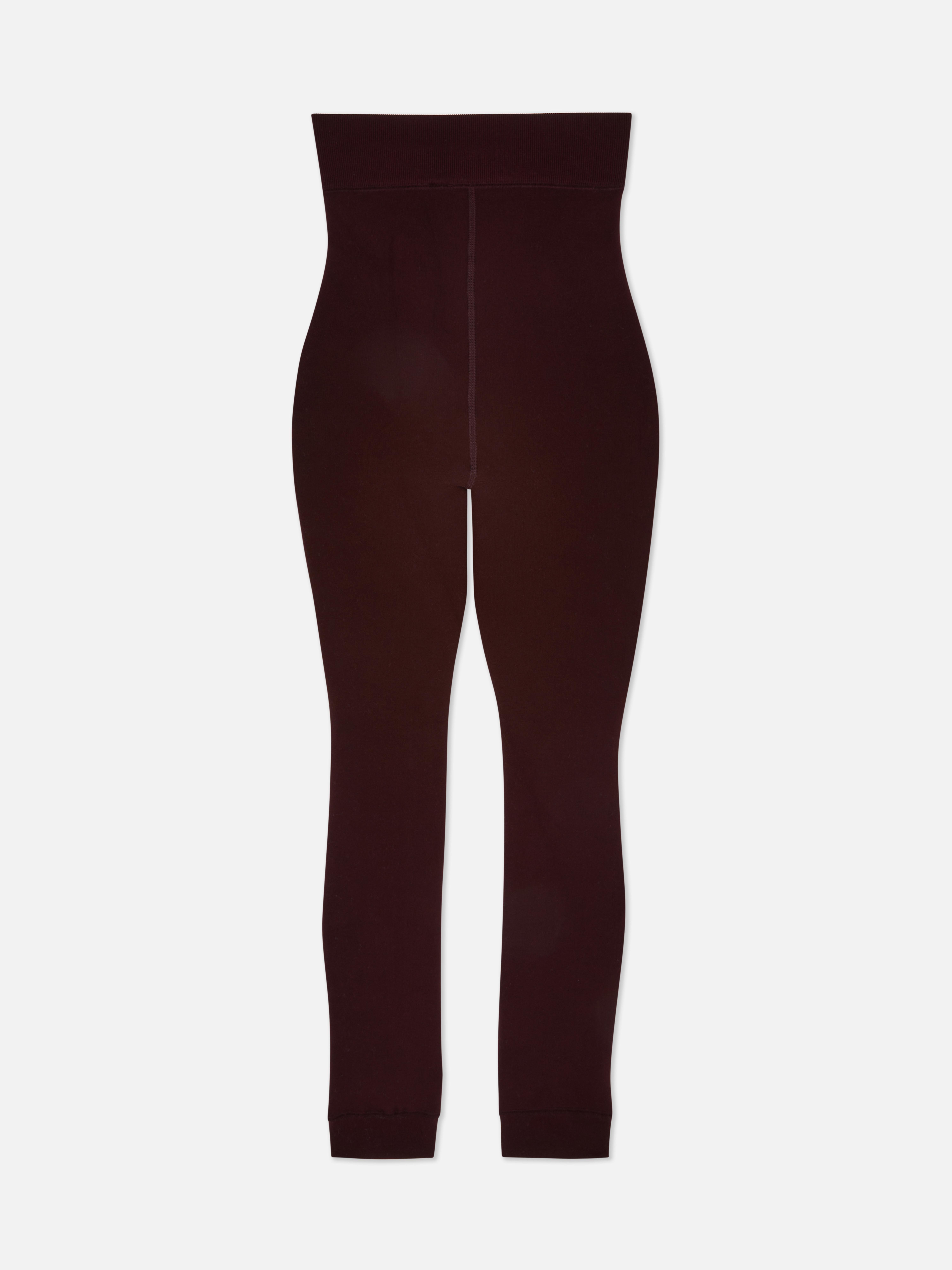 1pk Velvet Plush Footless Tights