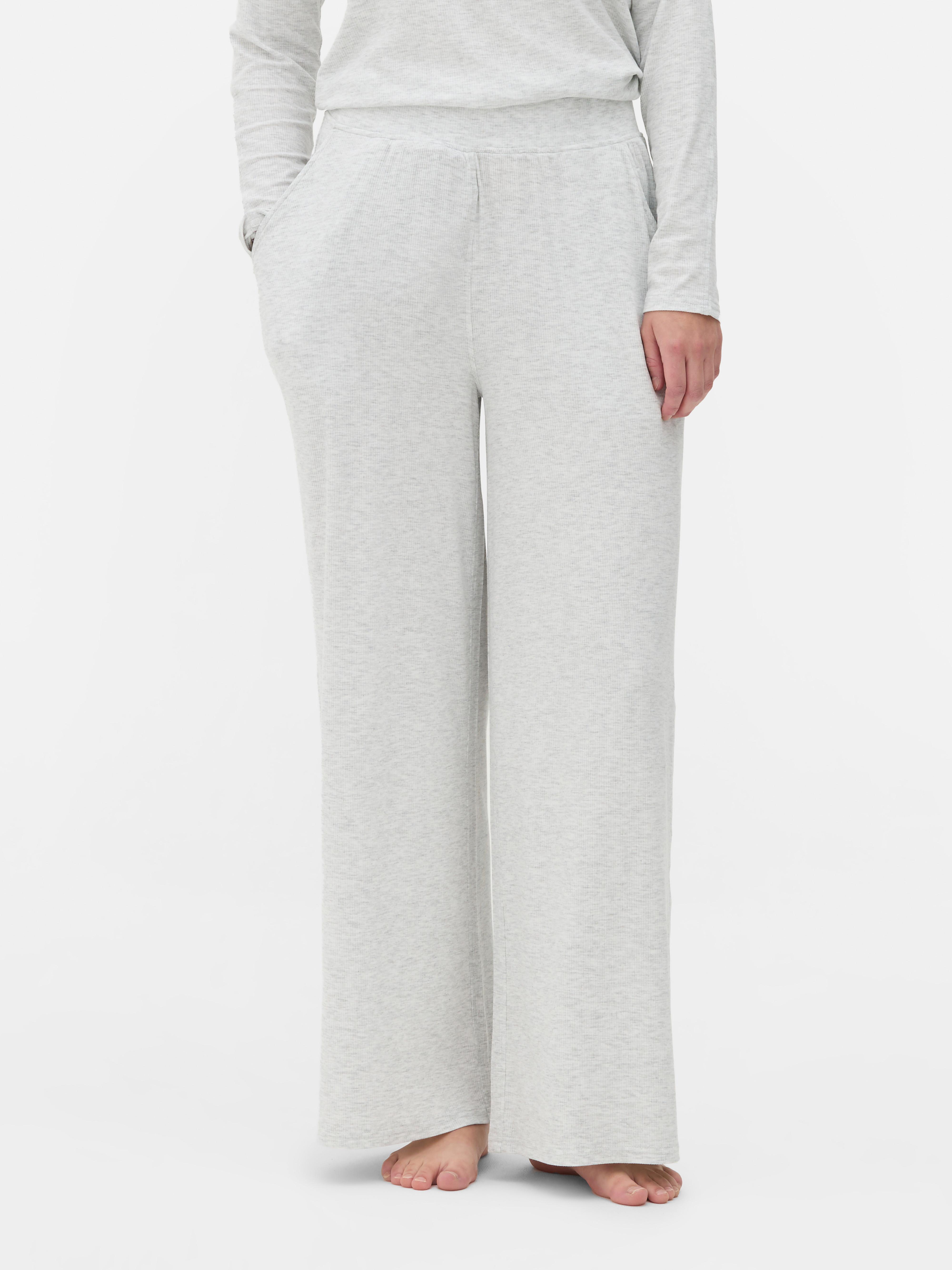 Adaptive Ribbed Pajama Pants