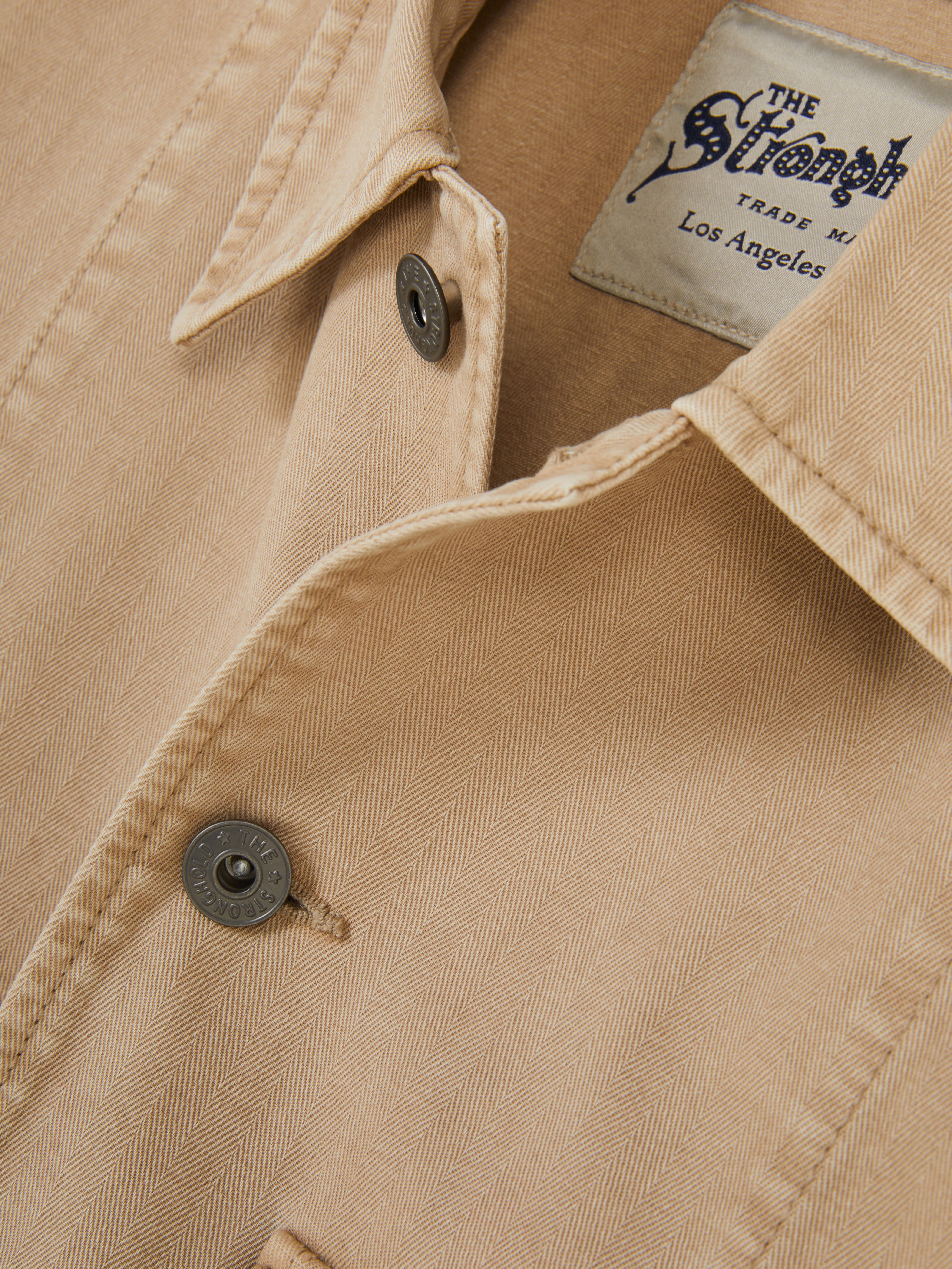 The stronghold Herringbone Canvas Jacket