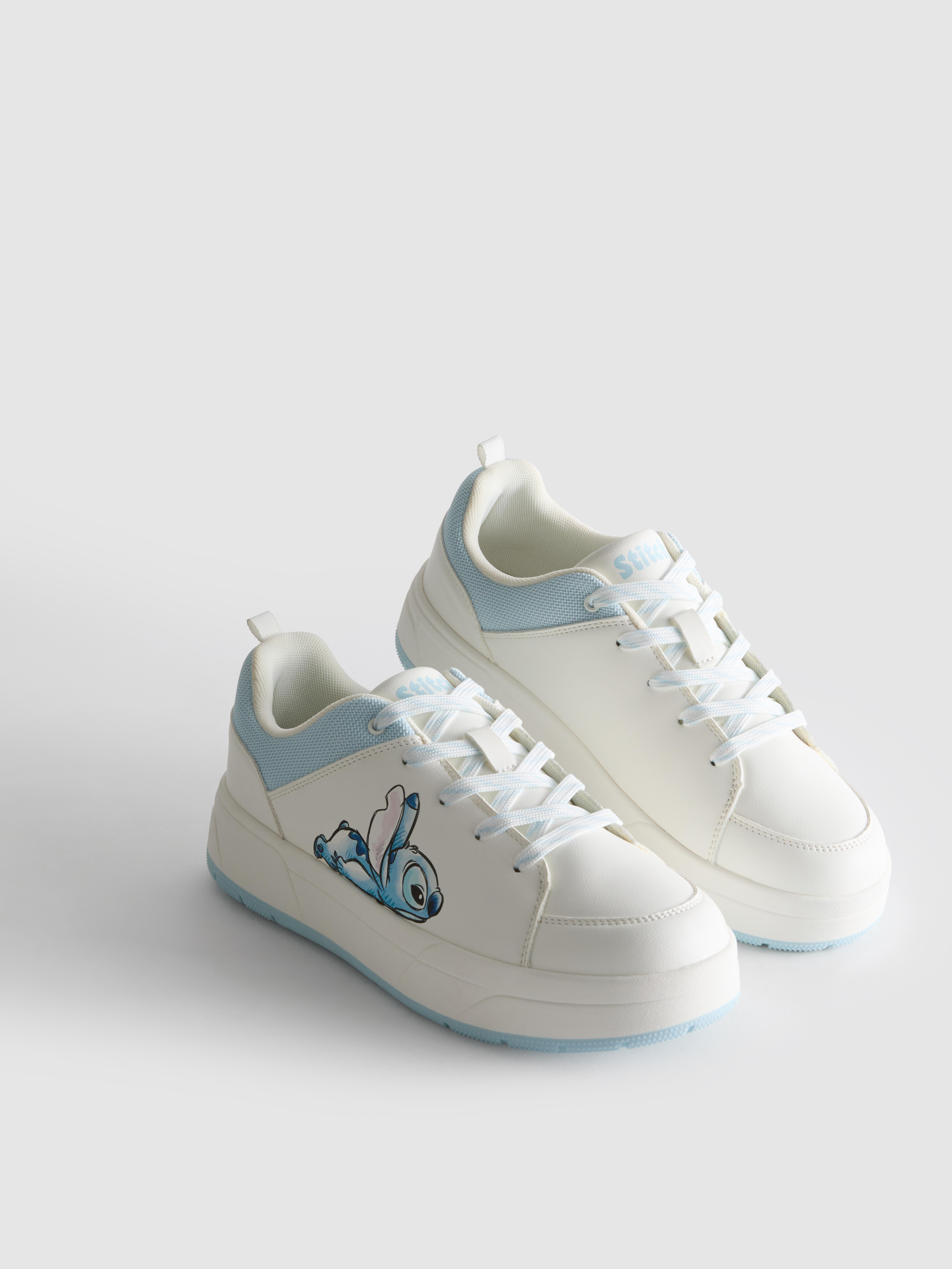 Disney’s Stitch Sketch Low Top Sneakers