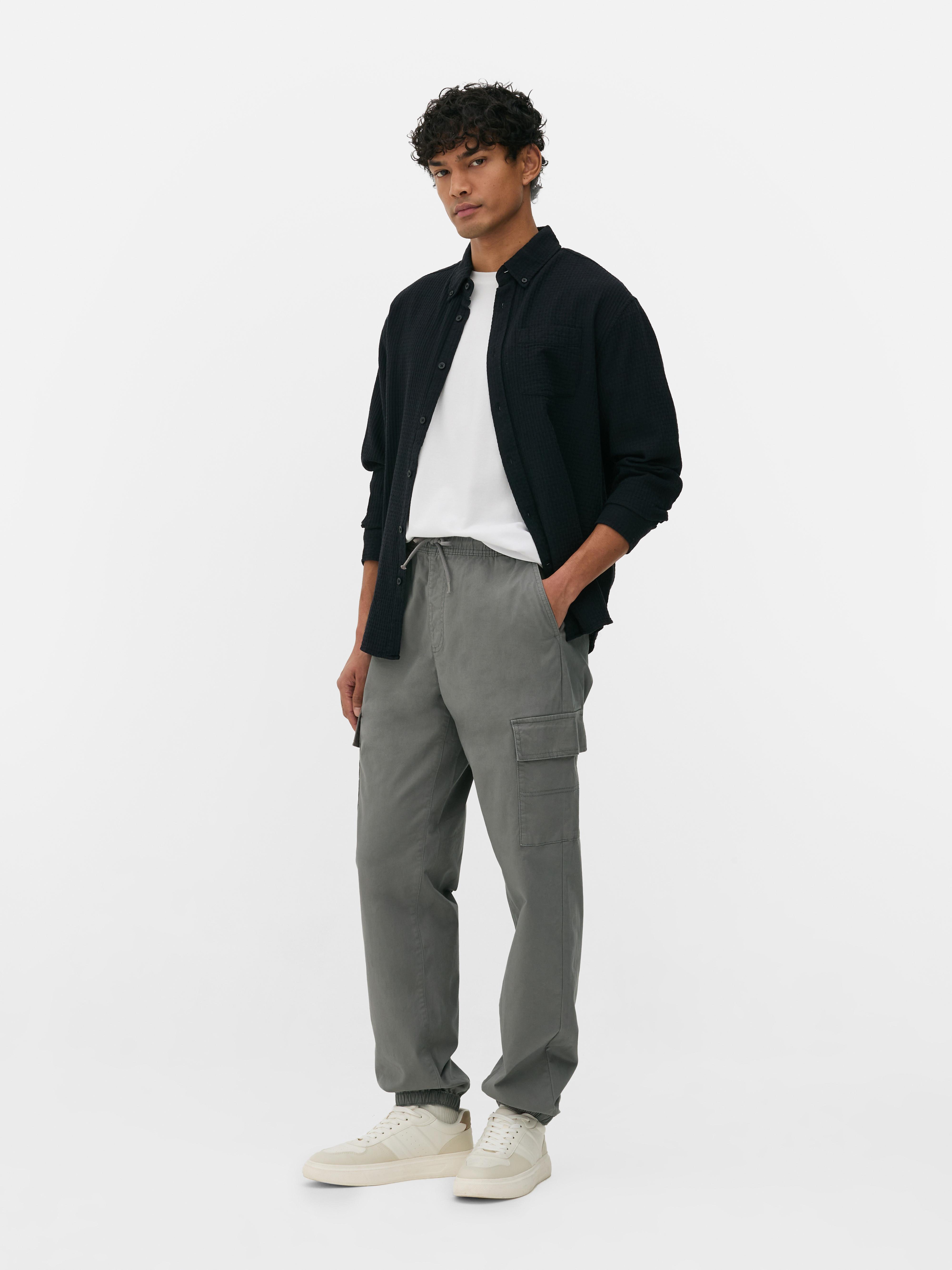 Cuffed Cargo Pants