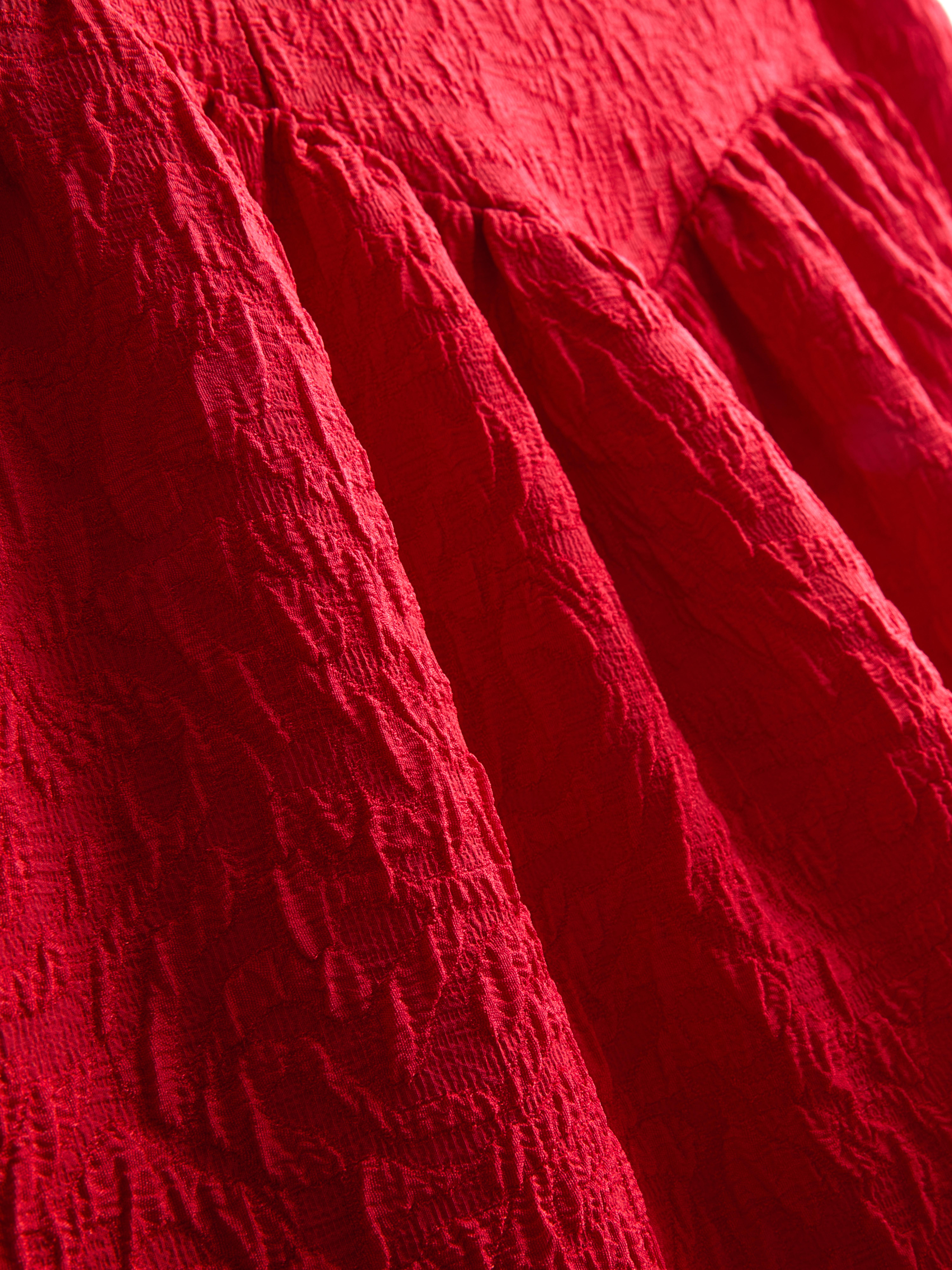 Drop Waist Jacquard Mini Dress