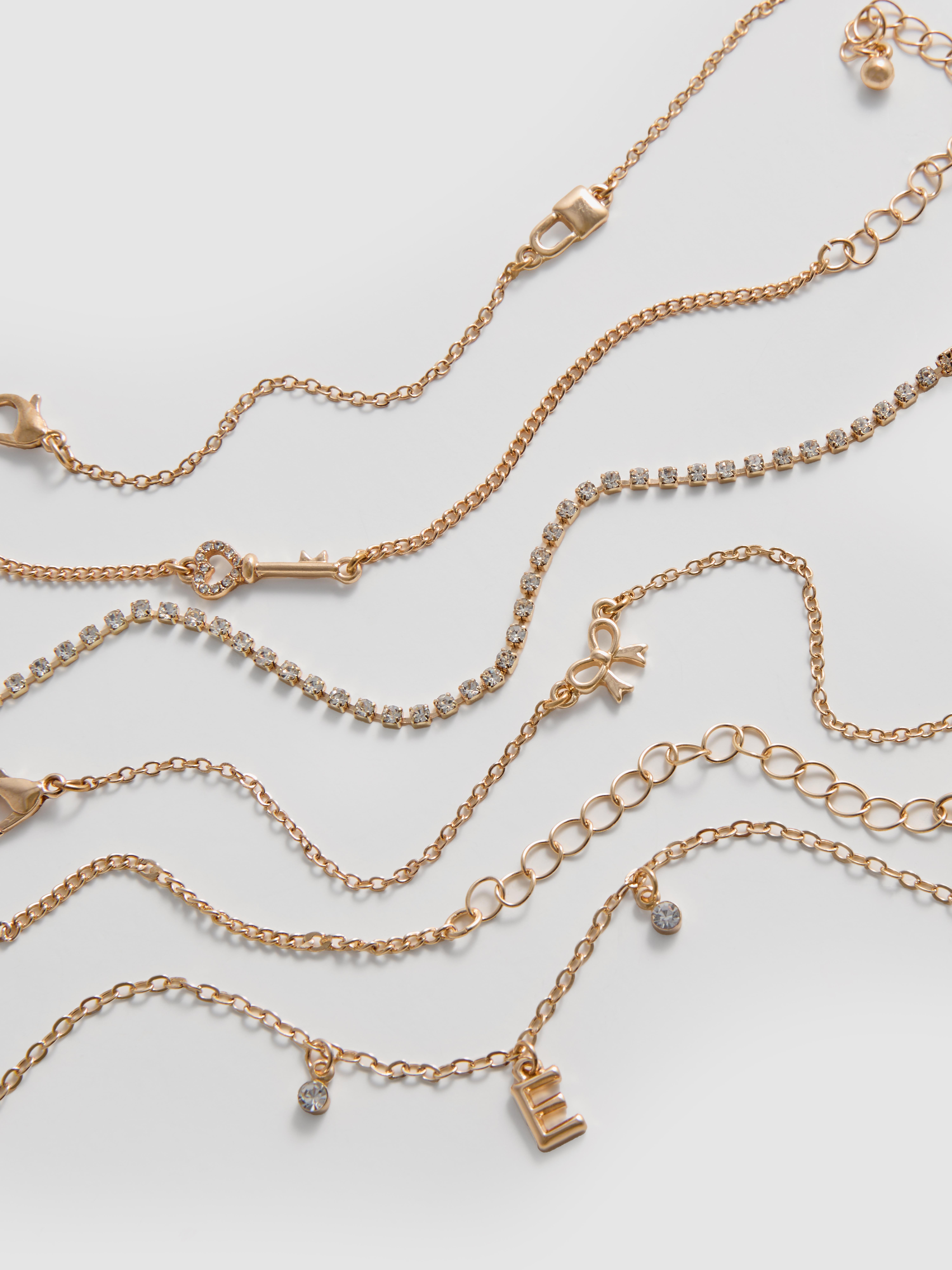 6pk Initial Friendship Bracelets