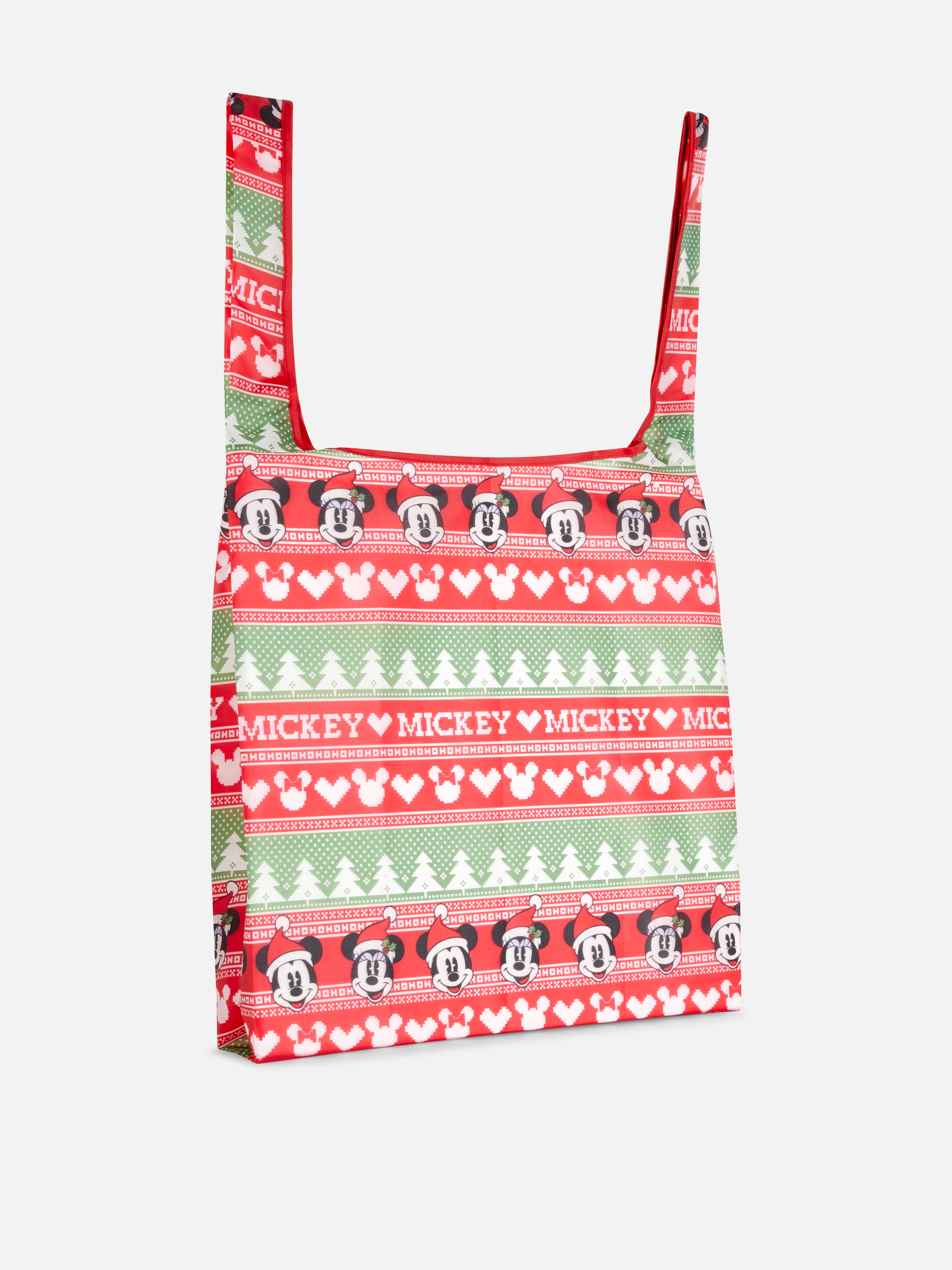 Disney’s Mickey Mouse and Friends Christmas Foldaway Shopper Bag