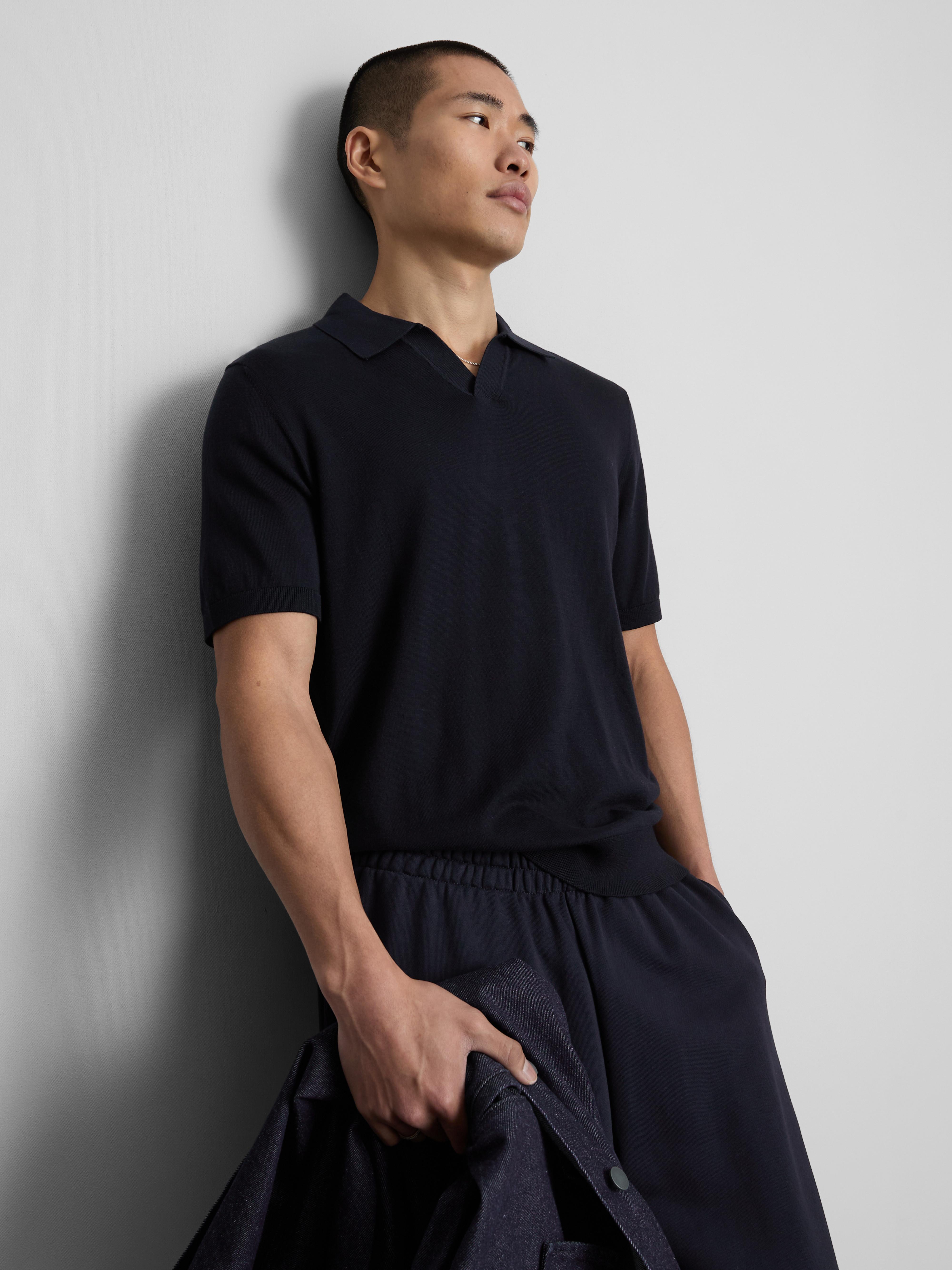 Short Sleeve Smart Polo Shirt