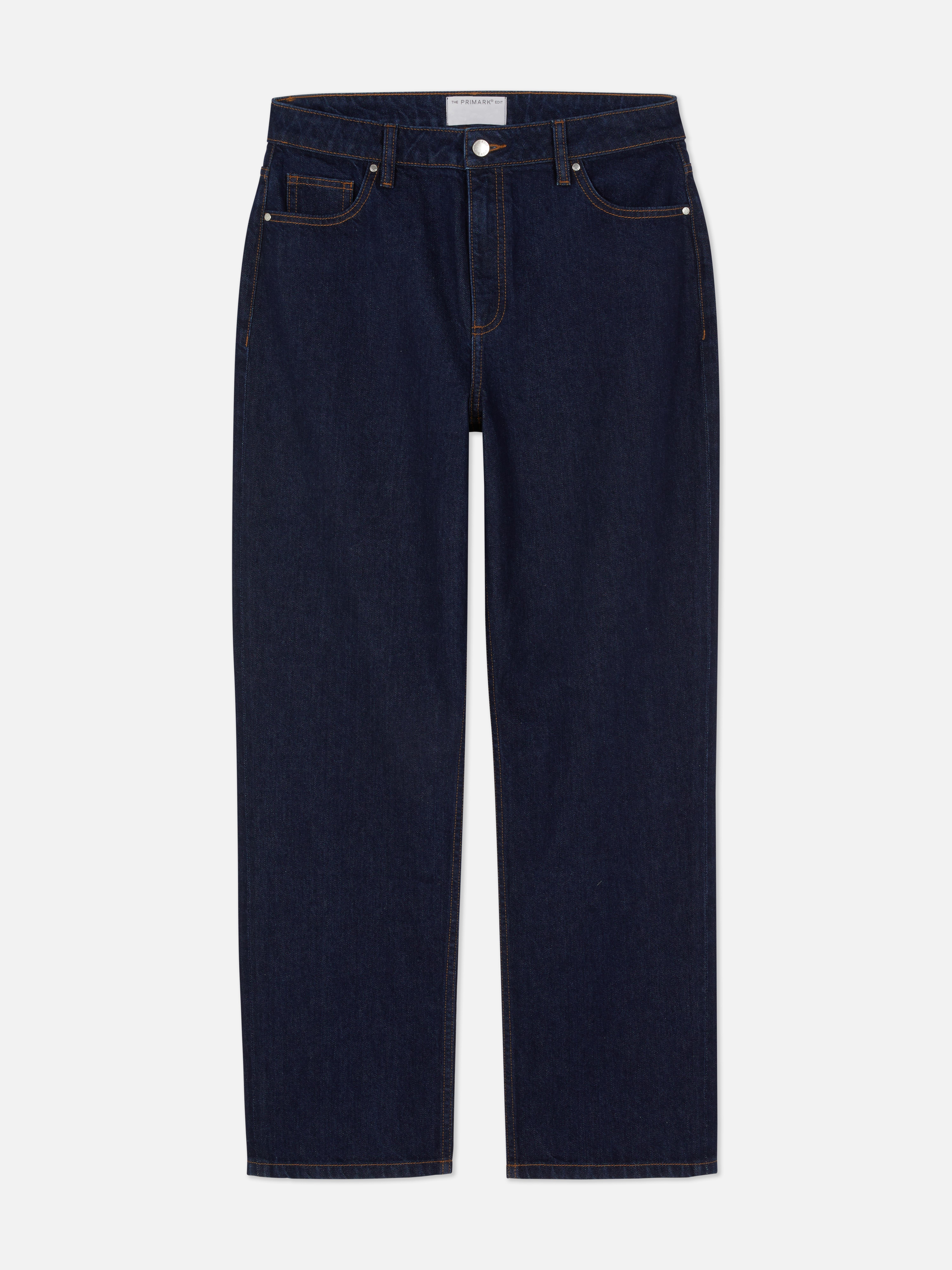 The Edit High-Waisted Straight Leg Jeans