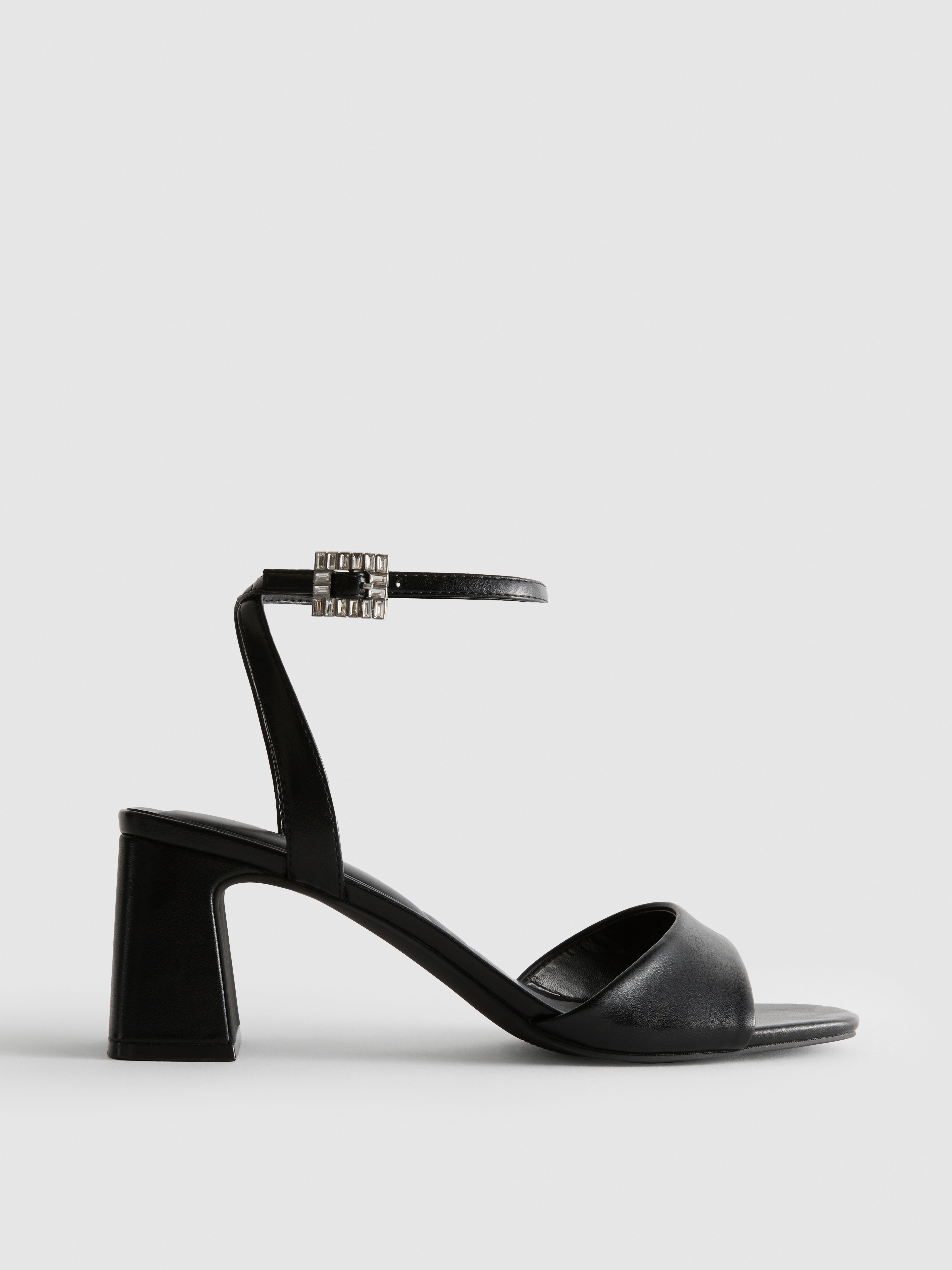Wide Fit Block Heel Sandals