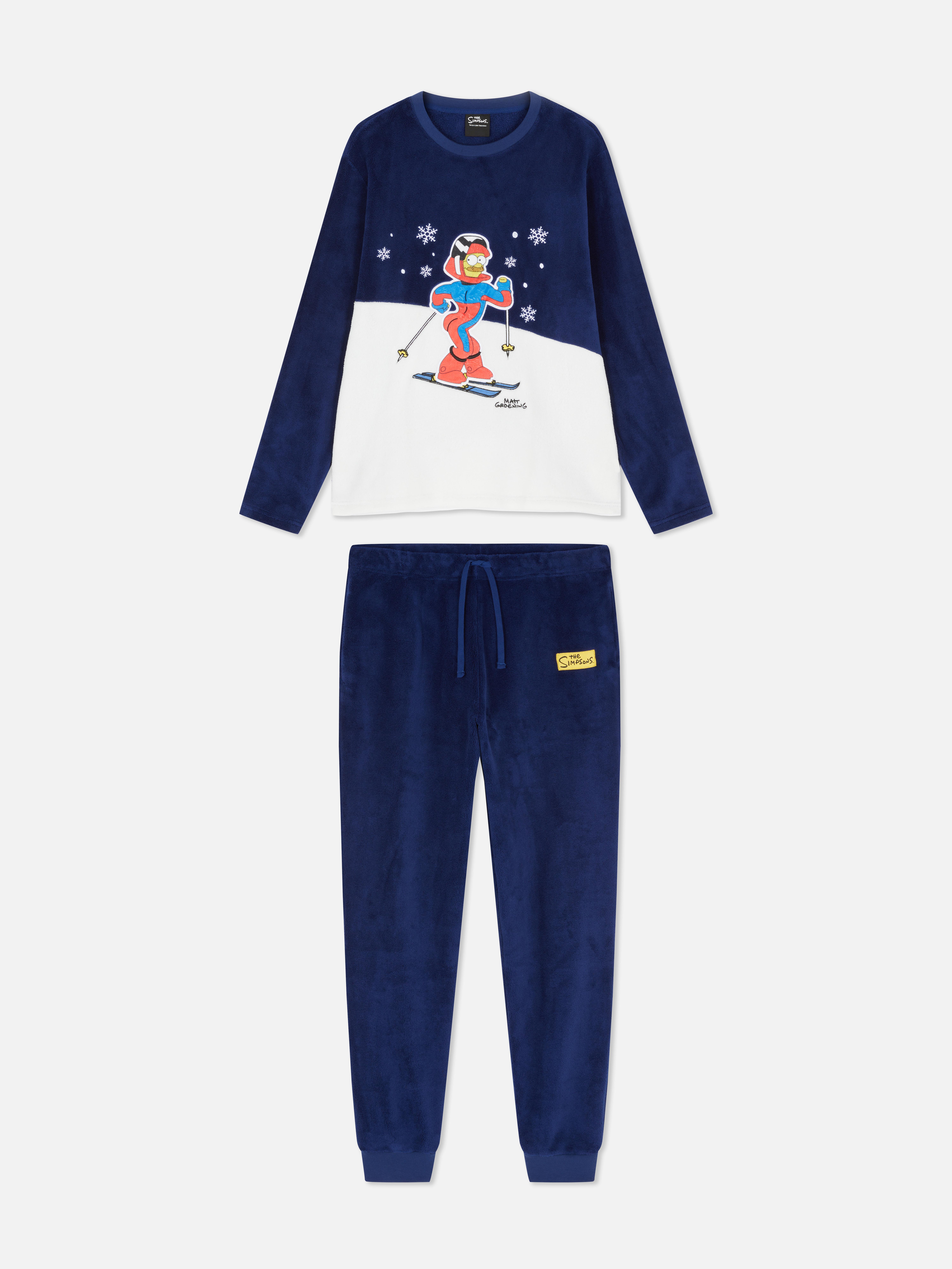 The Simpsons Ned Flanders Fleece Pajama Set