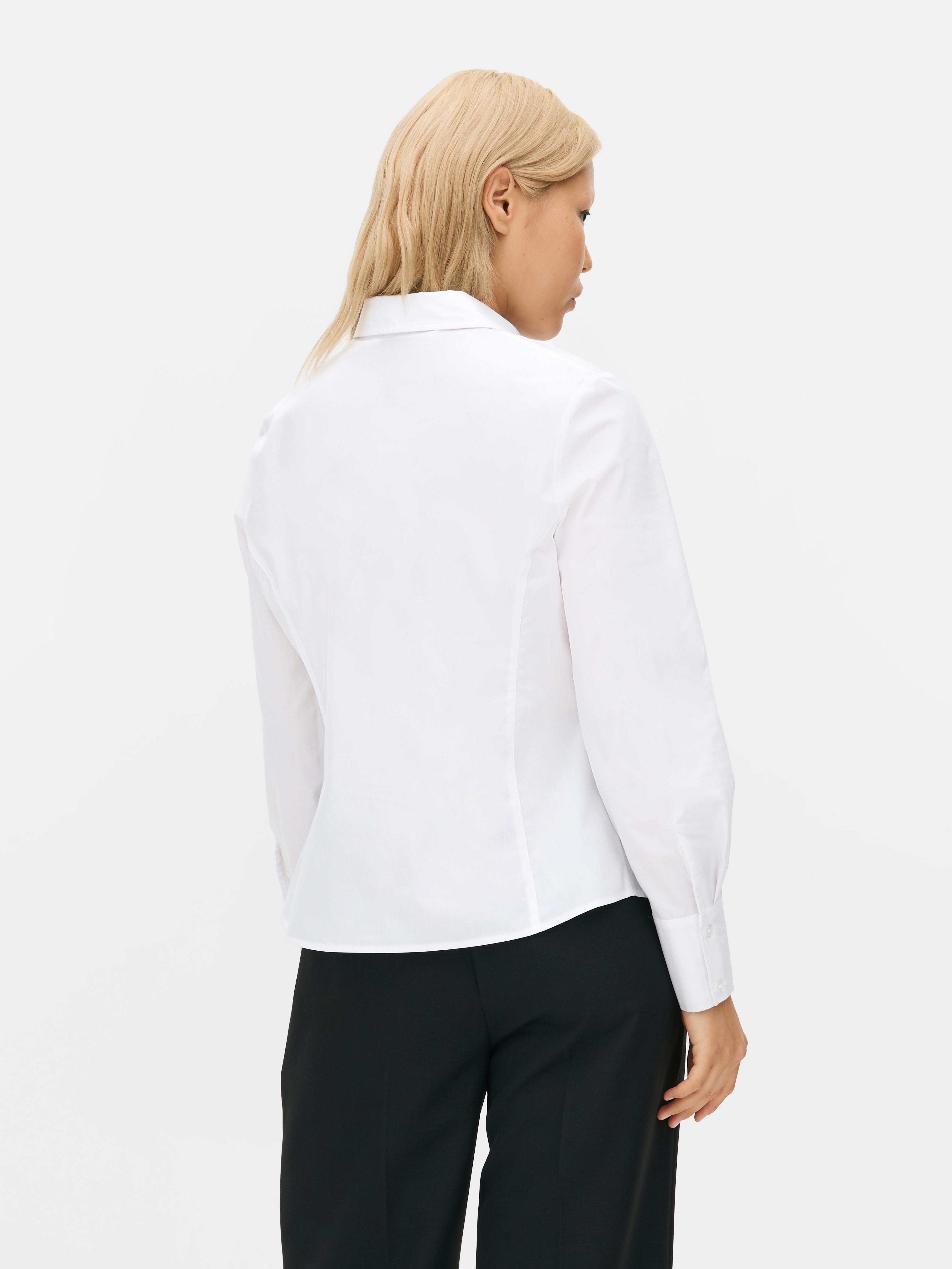 Cotton Blend Workwear Shirt