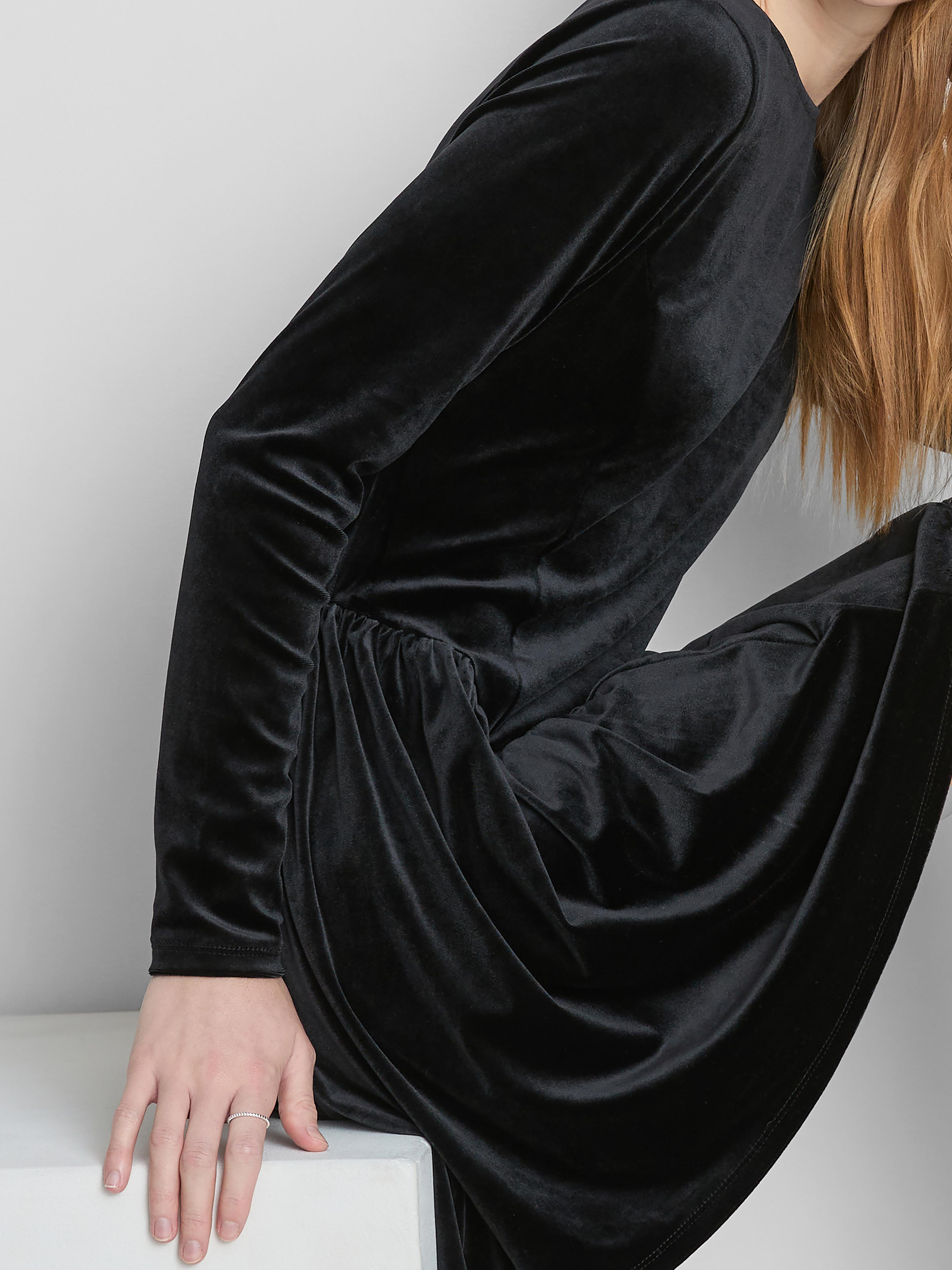 Christmas Velvet Skater Dress